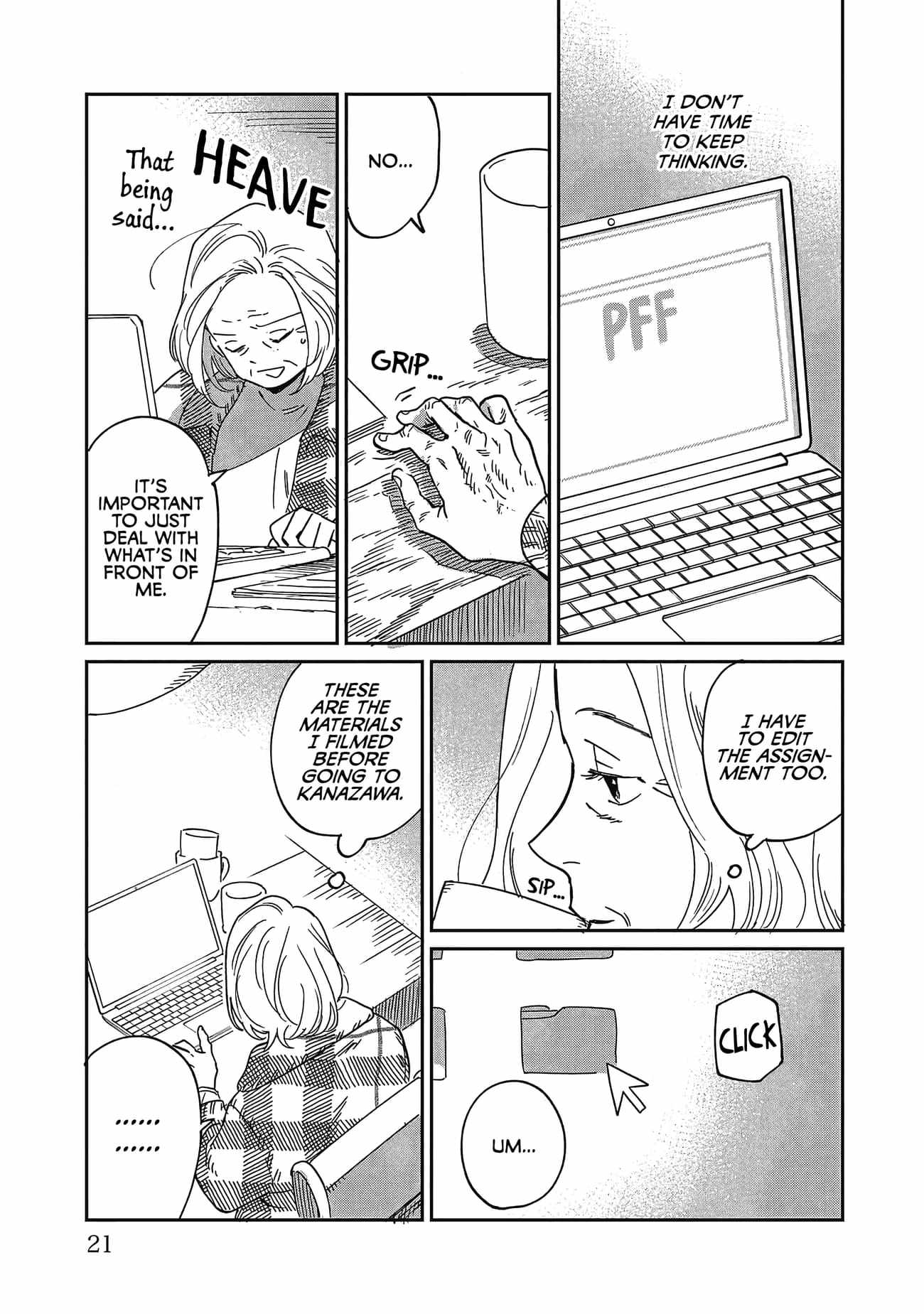 Umi ga Hashiru End Roll Chapter 26 - Page 14