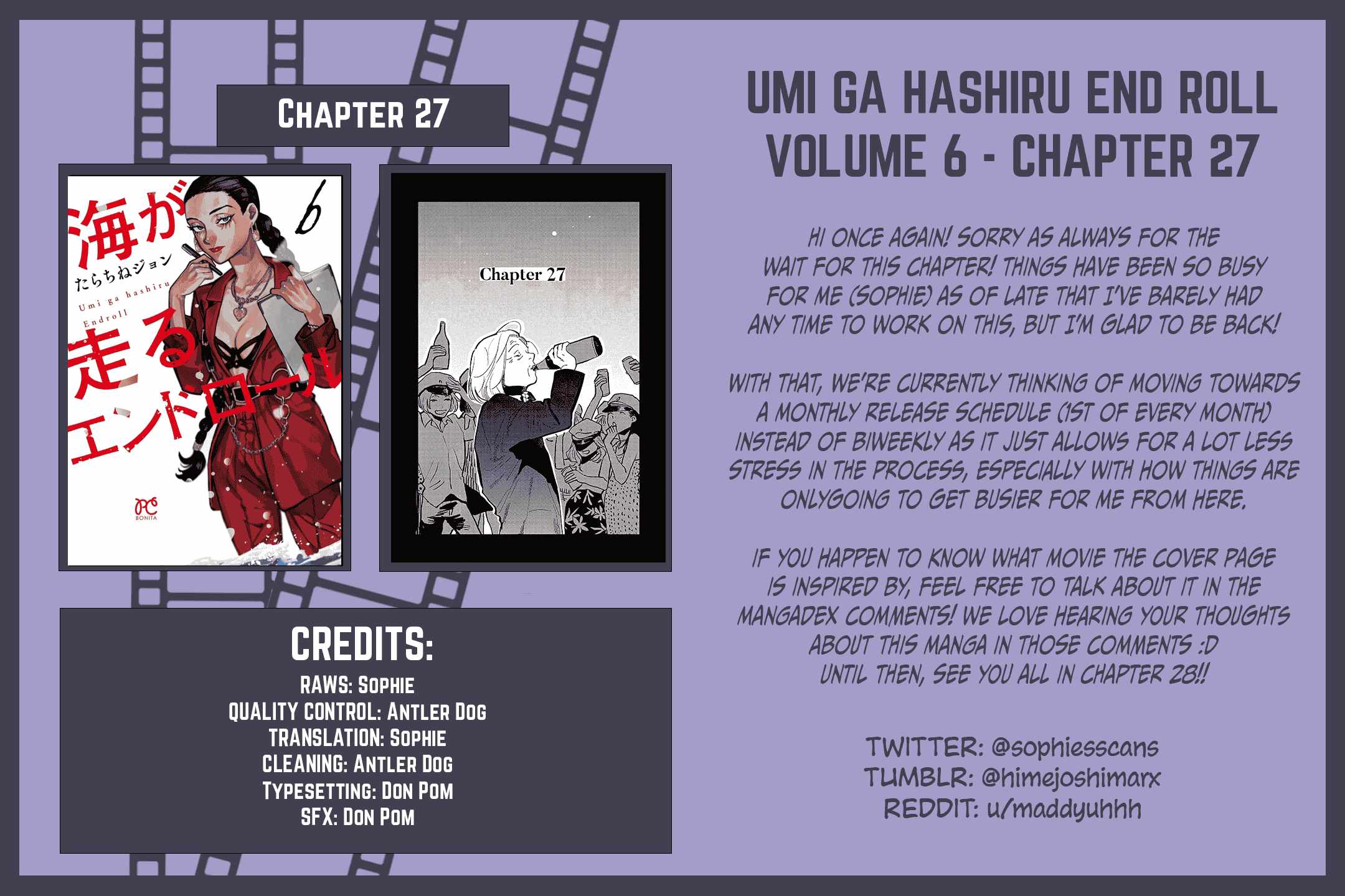 Umi ga Hashiru End Roll Chapter 27 - Page 31