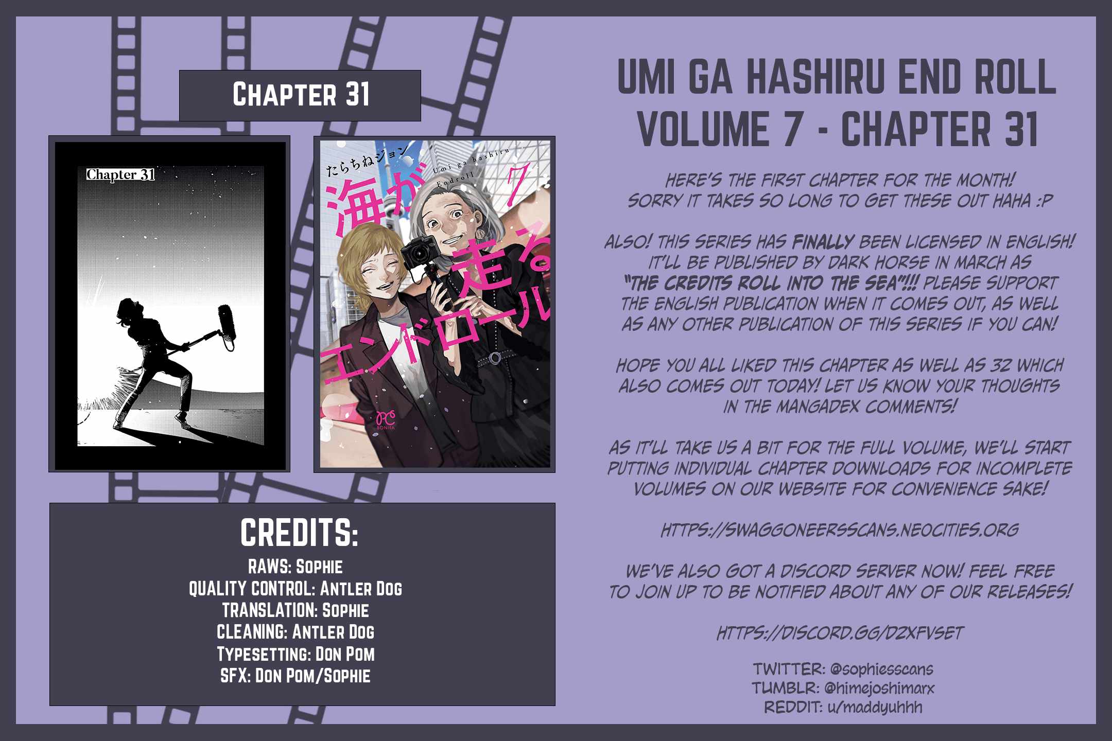 Umi ga Hashiru End Roll Chapter 31 - Page 33
