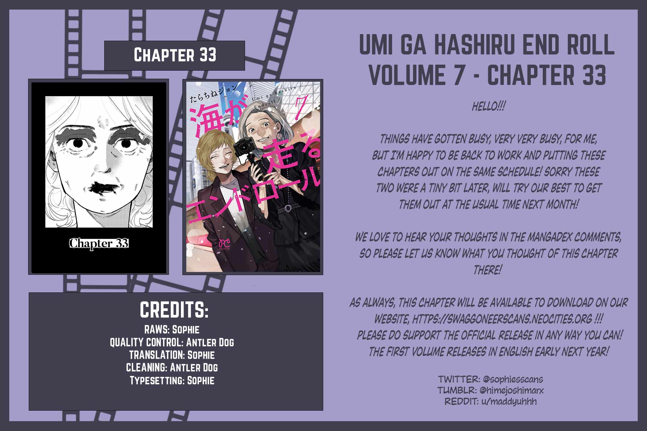 Umi ga Hashiru End Roll Chapter 33 - Page 29