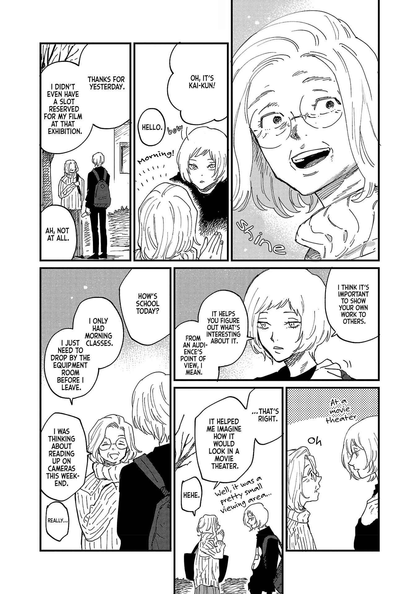 Umi ga Hashiru End Roll Chapter 4 - Page 15