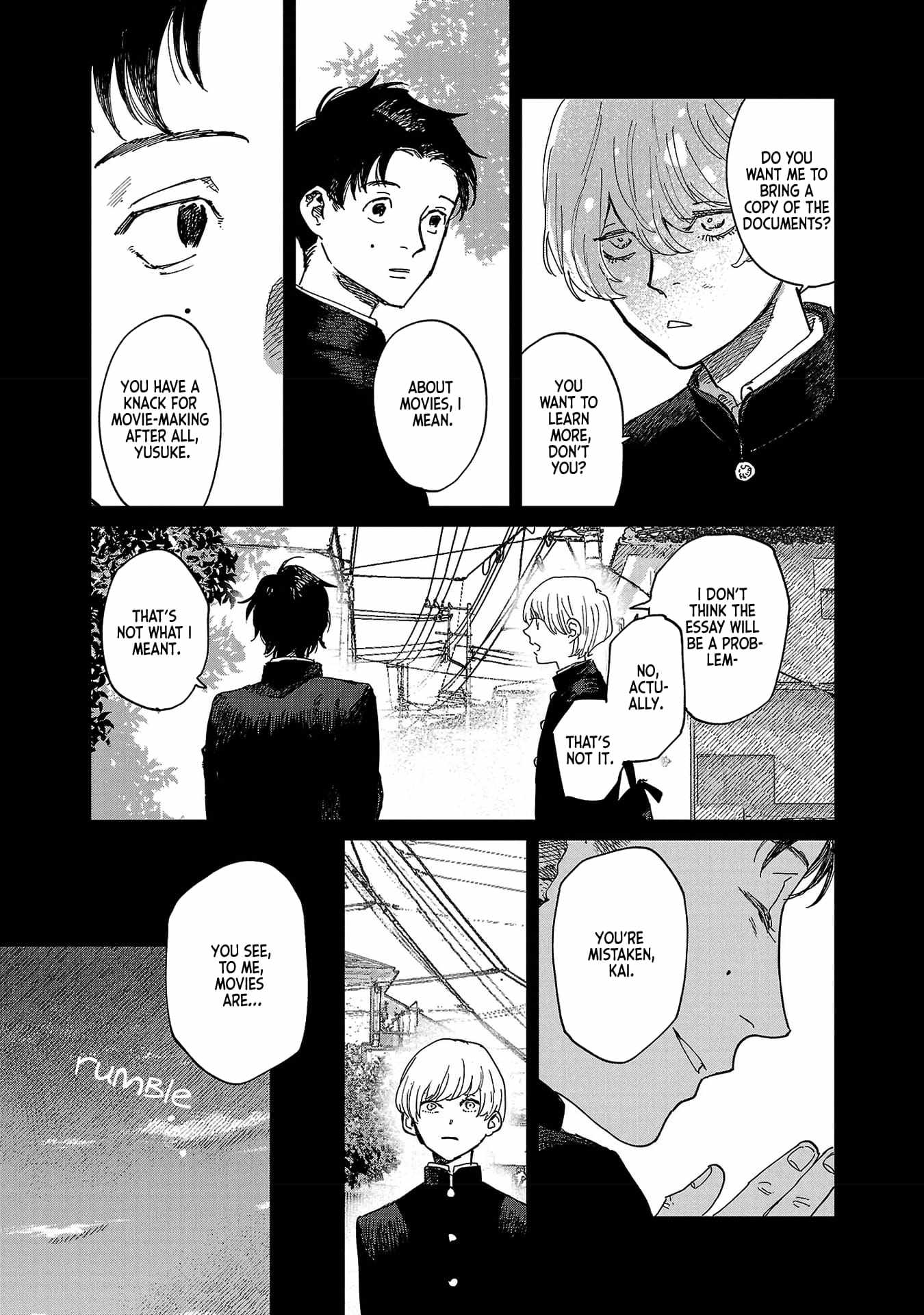 Umi ga Hashiru End Roll Chapter 5 - Page 9