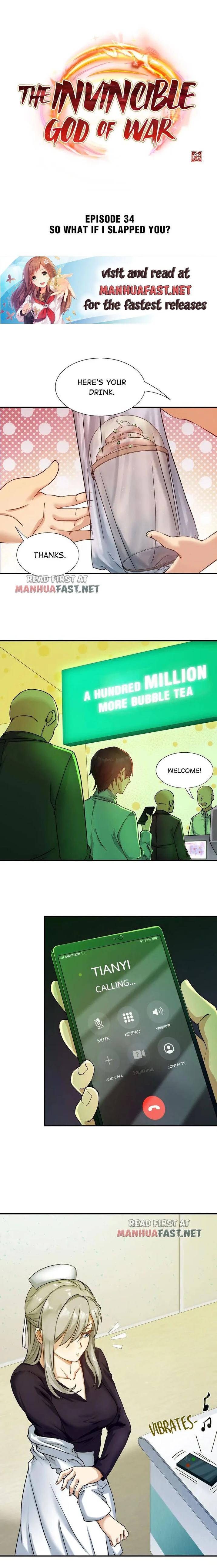 Undefeated God of War Chapter 34 - Page 0