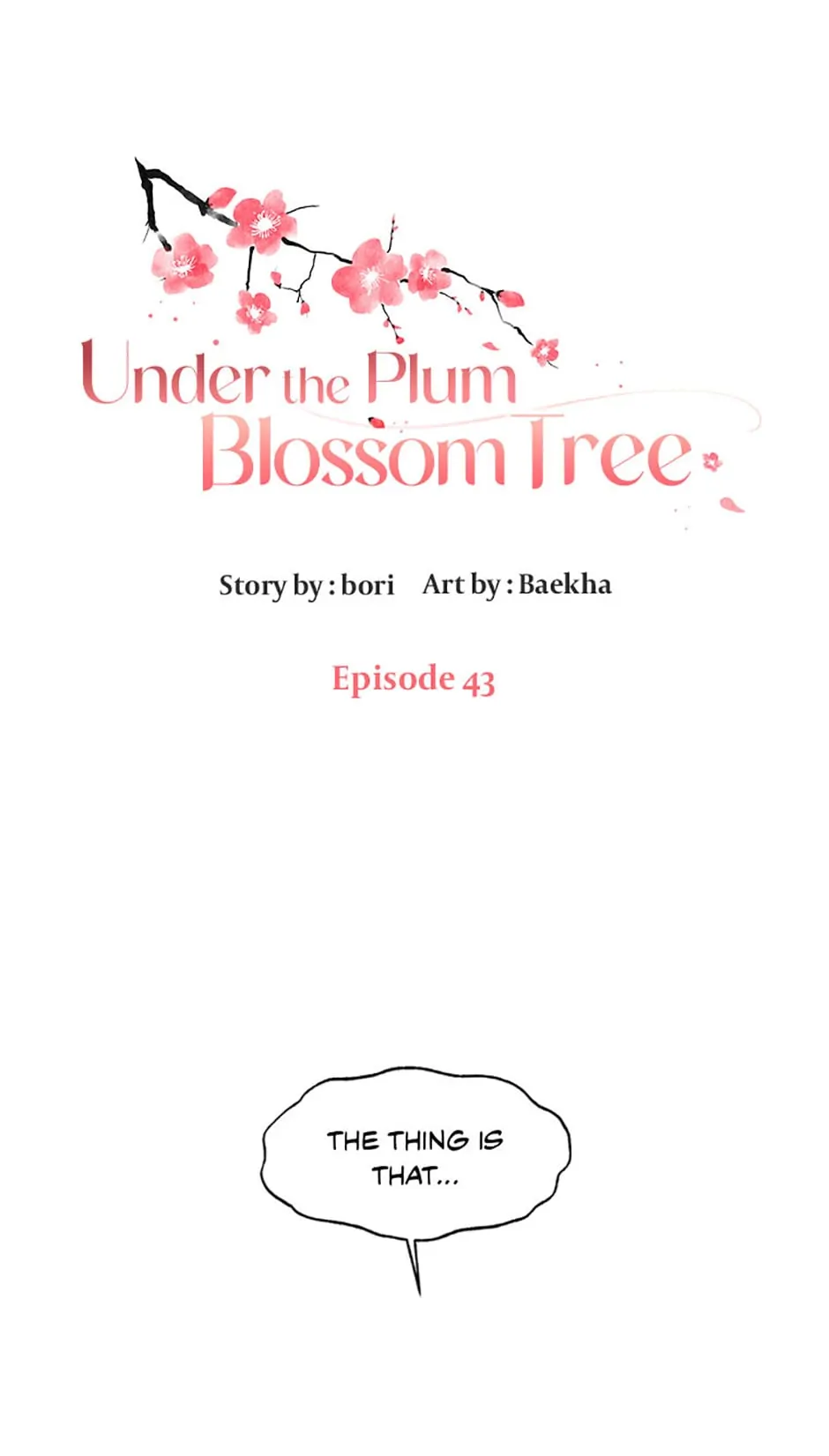 Under the Plum Blossom Tree Chapter 43 - Page 1