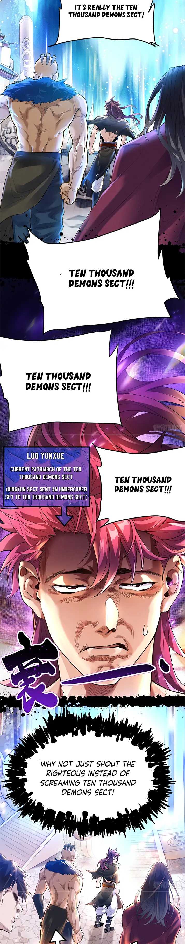 Undercover for Ten Years, I Became a Great Villain of the Demon Sect Chapter 1 - Page 5