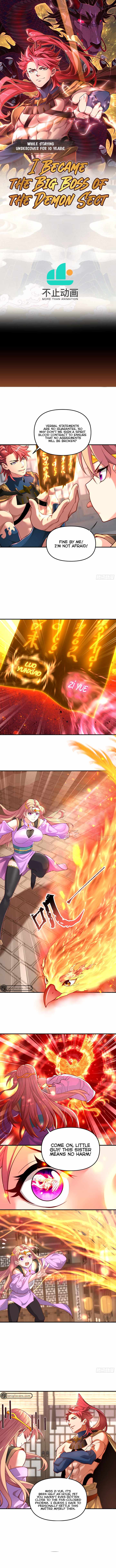 Undercover for Ten Years, I Became a Great Villain of the Demon Sect Chapter 8 - Page 3