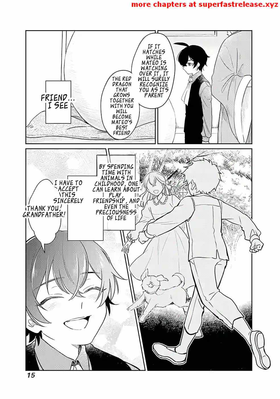 Unrequited Villager A is Picked Up by a Nobleman Who Dotes on Him, and in Addition, He Also Awakens the Legendary God Skill He Possessed Chapter 1.1 - Page 14