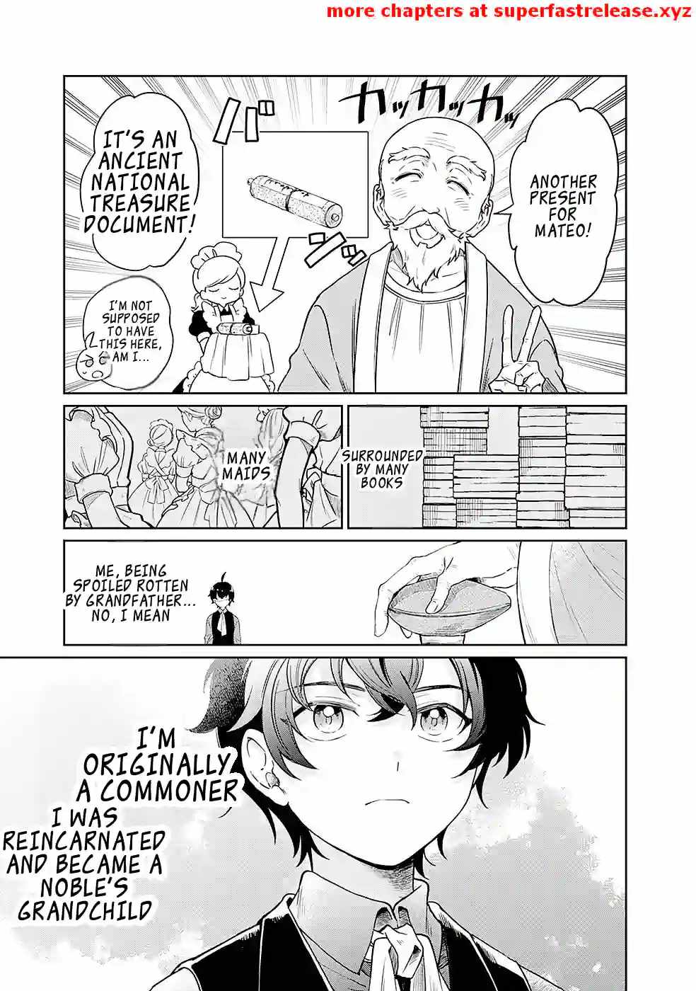 Unrequited Villager A is Picked Up by a Nobleman Who Dotes on Him, and in Addition, He Also Awakens the Legendary God Skill He Possessed Chapter 1.1 - Page 8