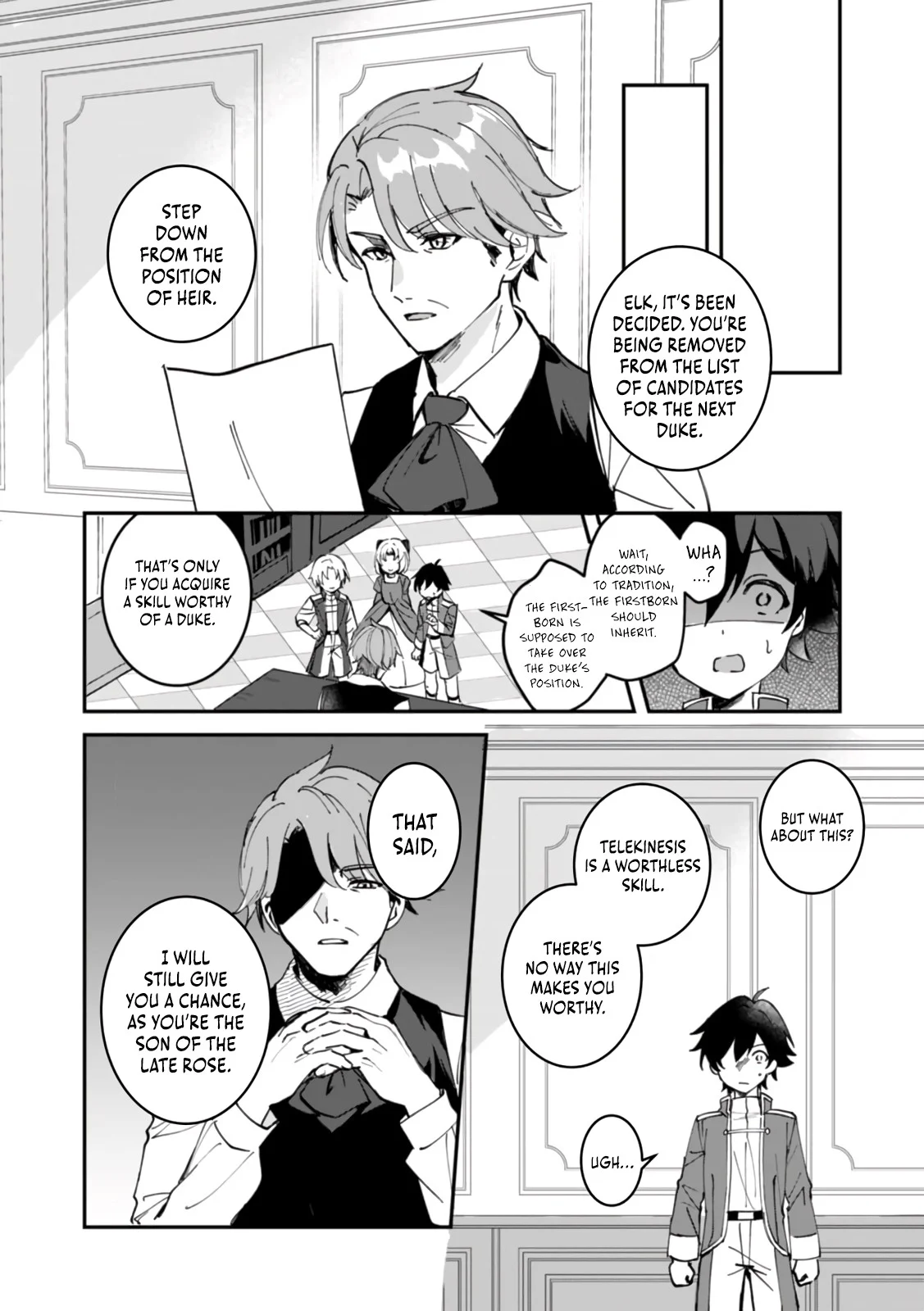 Unrivaled with the Useless Skill: Telekinesis (but It’s Max Level) – With Just a Wave of My Hand. No Chants, No Special Moves, Just Pure Willpower! Chapter 1 - Page 16
