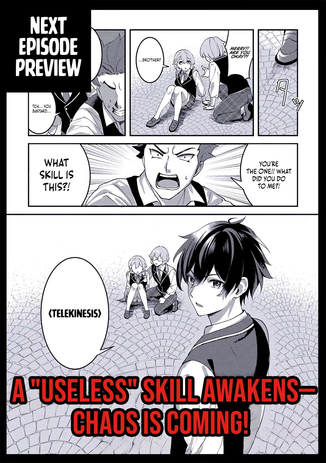 Unrivaled with the Useless Skill: Telekinesis (but It’s Max Level) – With Just a Wave of My Hand. No Chants, No Special Moves, Just Pure Willpower! Chapter 2 - Page 38