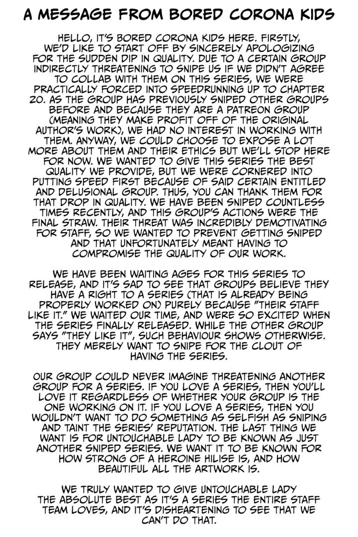 Untouchable Lady Chapter 20 - Page 29