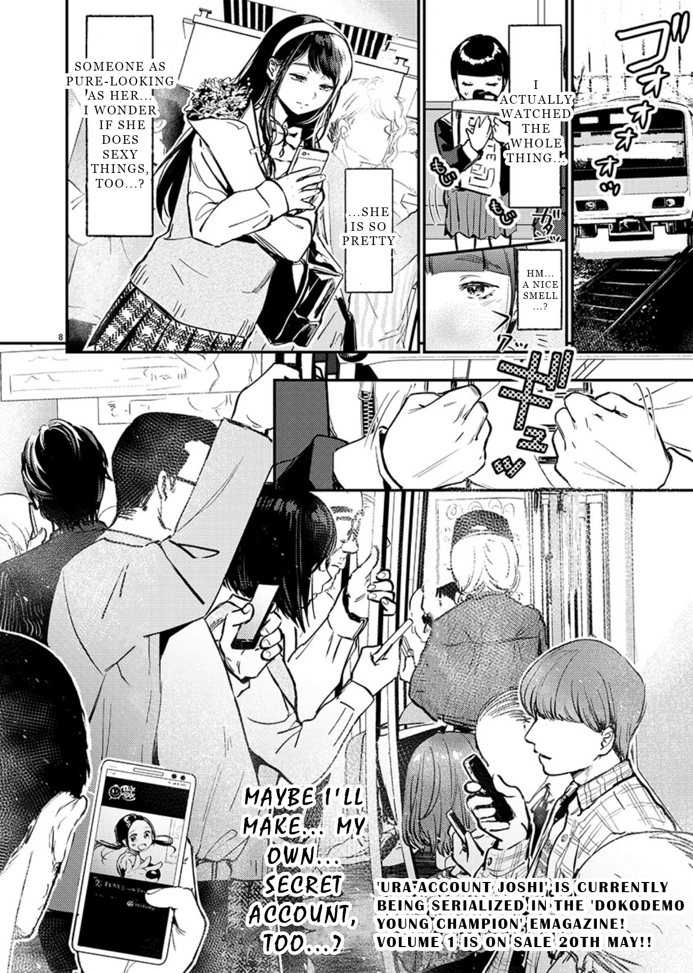 Ura Account Jyoshi Chapter 8.5 - Page 8