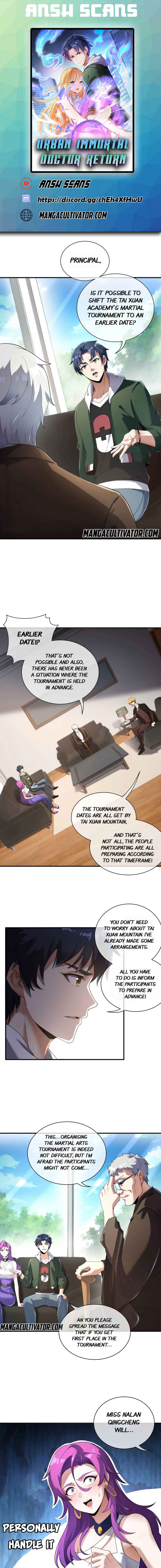 Urban Immortal Doctor Return Chapter 28 - Page 1