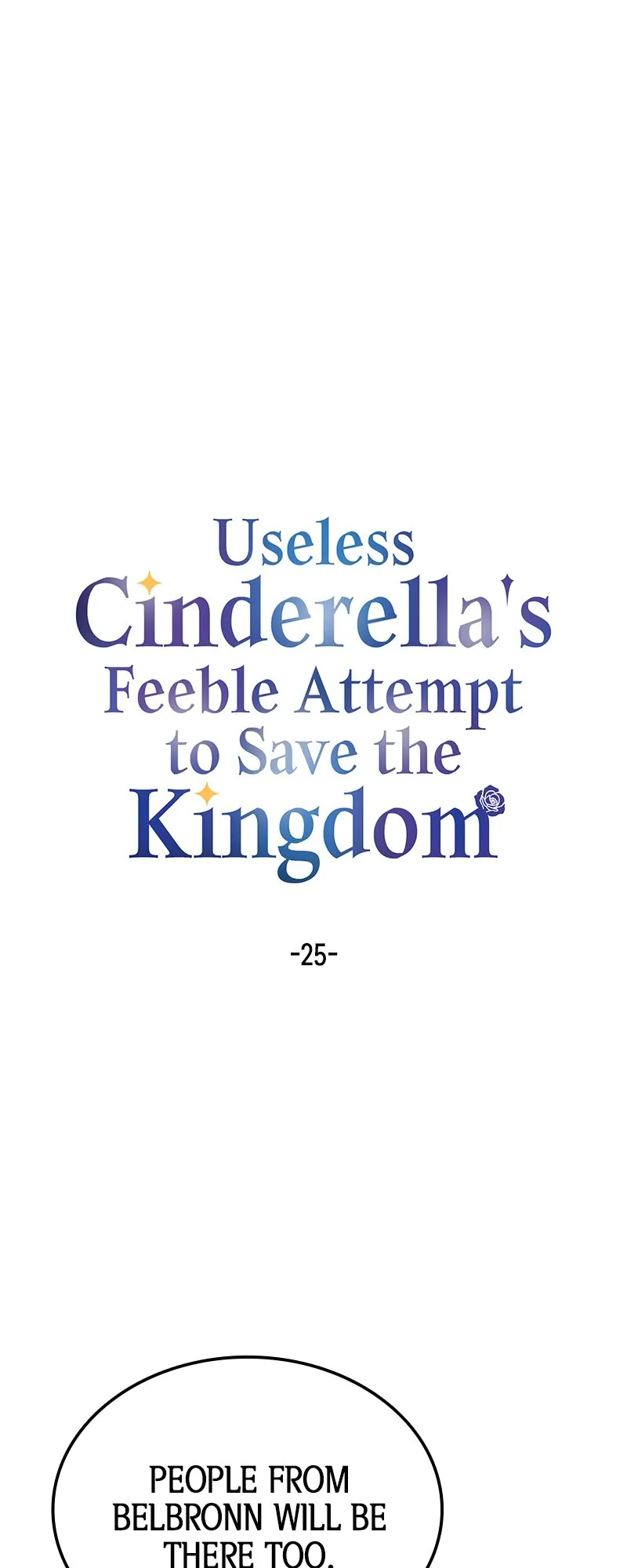 Useless Cinderella’s Feeble Attempt to Save the Kingdom Chapter 25 - Page 1