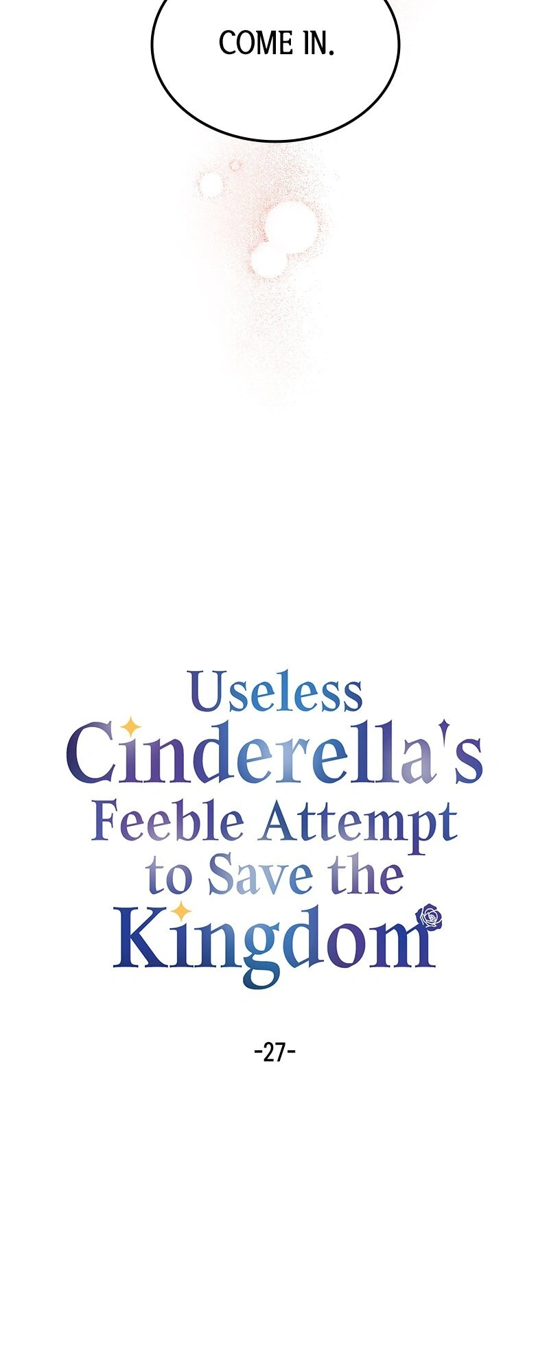 Useless Cinderella’s Feeble Attempt to Save the Kingdom Chapter 27 - Page 5