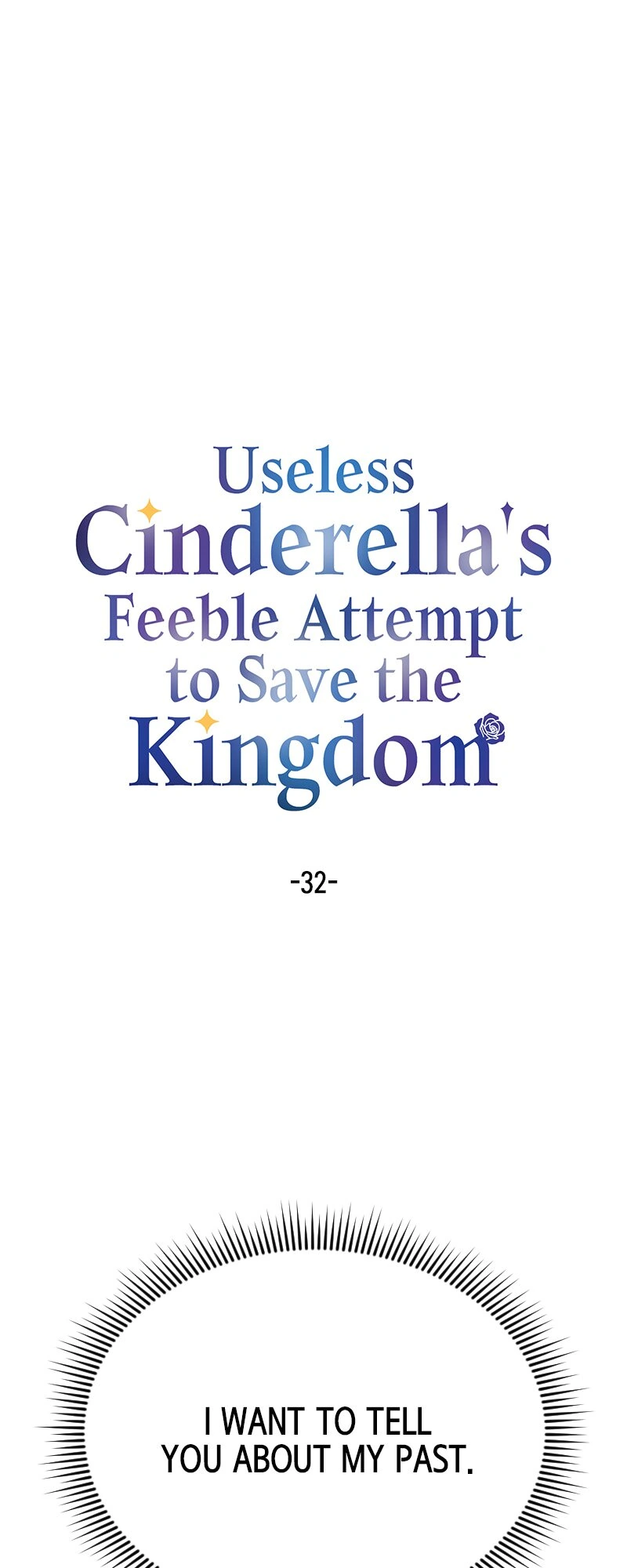 Useless Cinderella’s Feeble Attempt to Save the Kingdom Chapter 32 - Page 0
