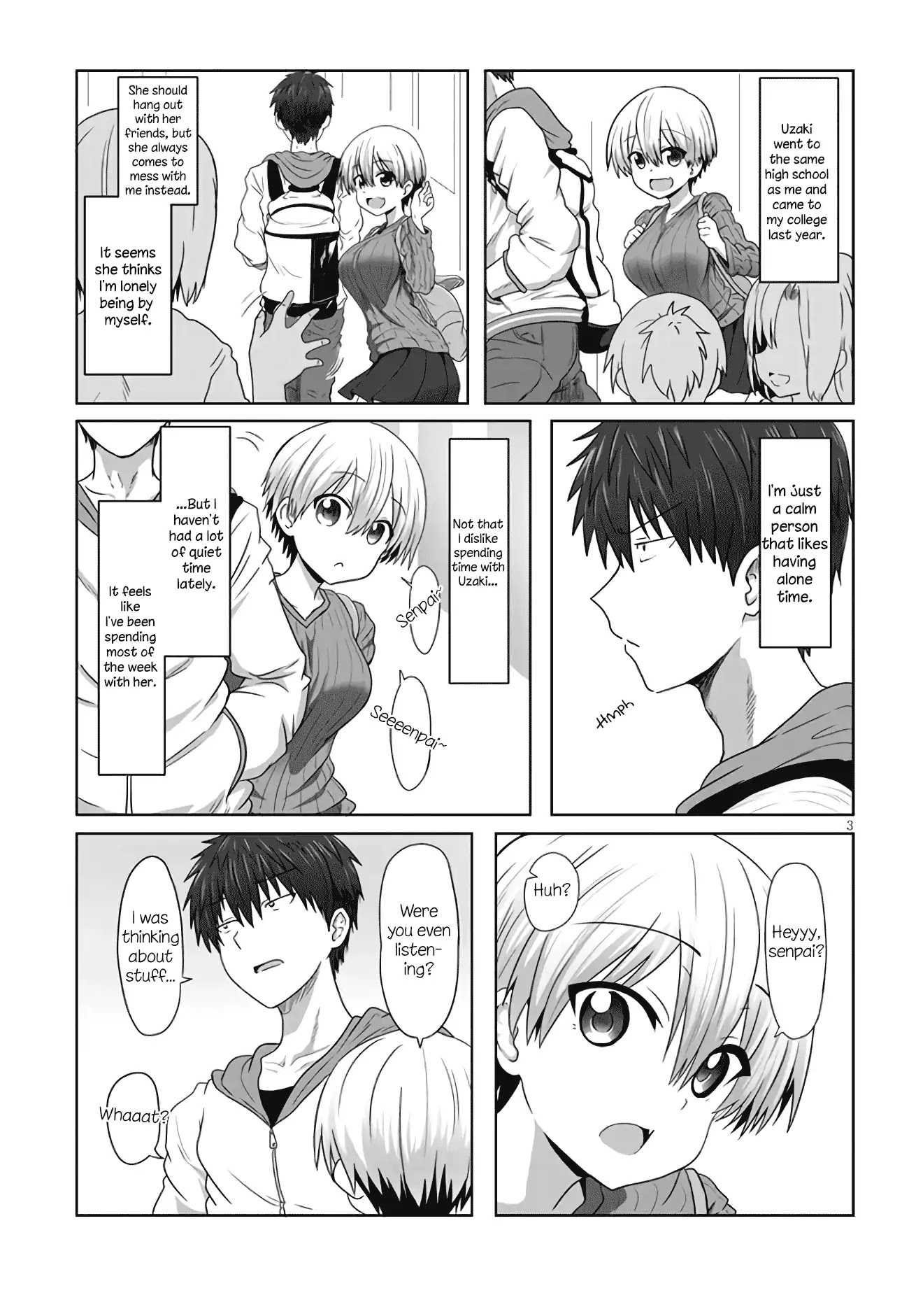 Uzaki-chan wa Asobitai! Chapter 1.1 - Page 4