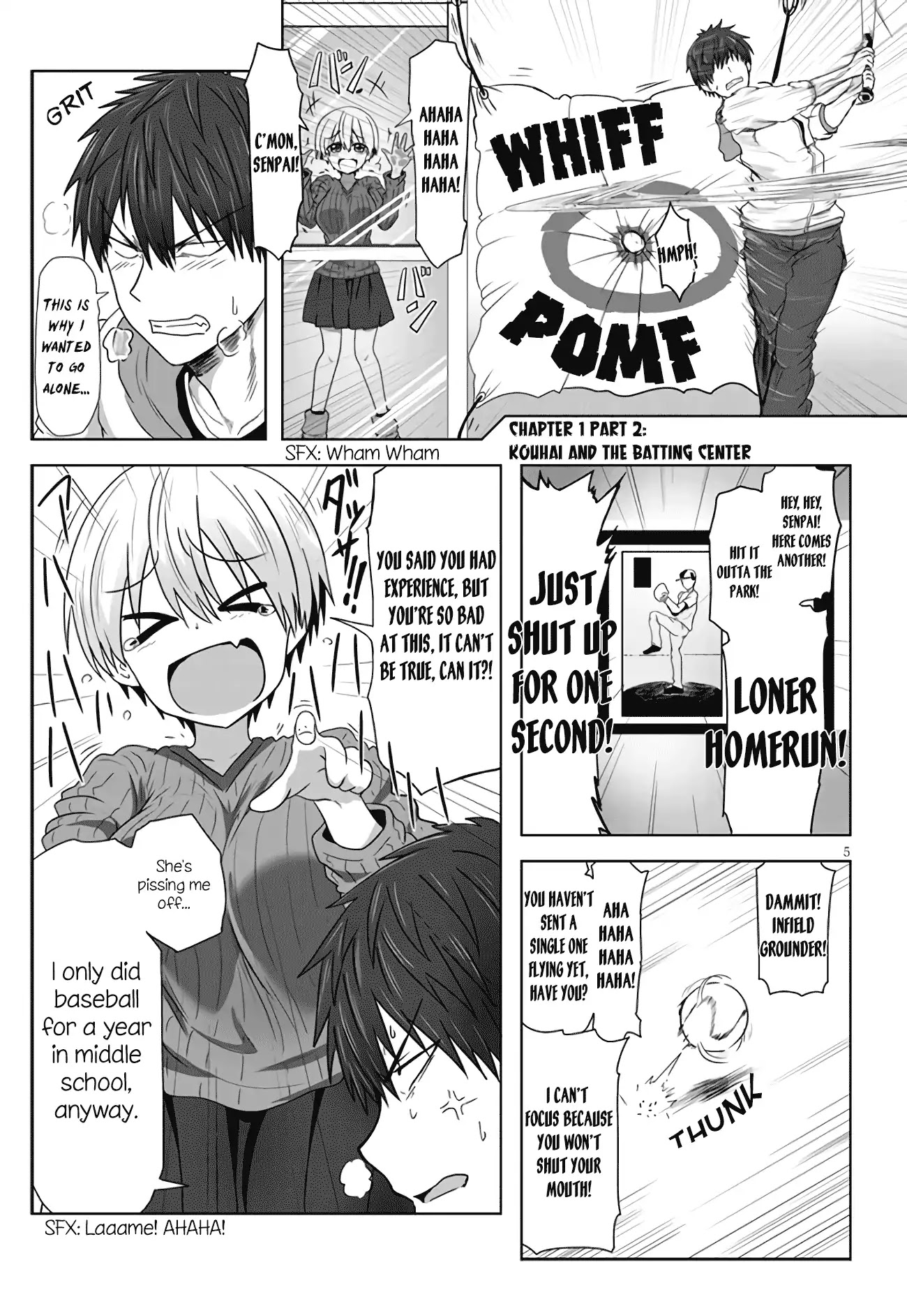 Uzaki-chan wa Asobitai! Chapter 1.2 - Page 1