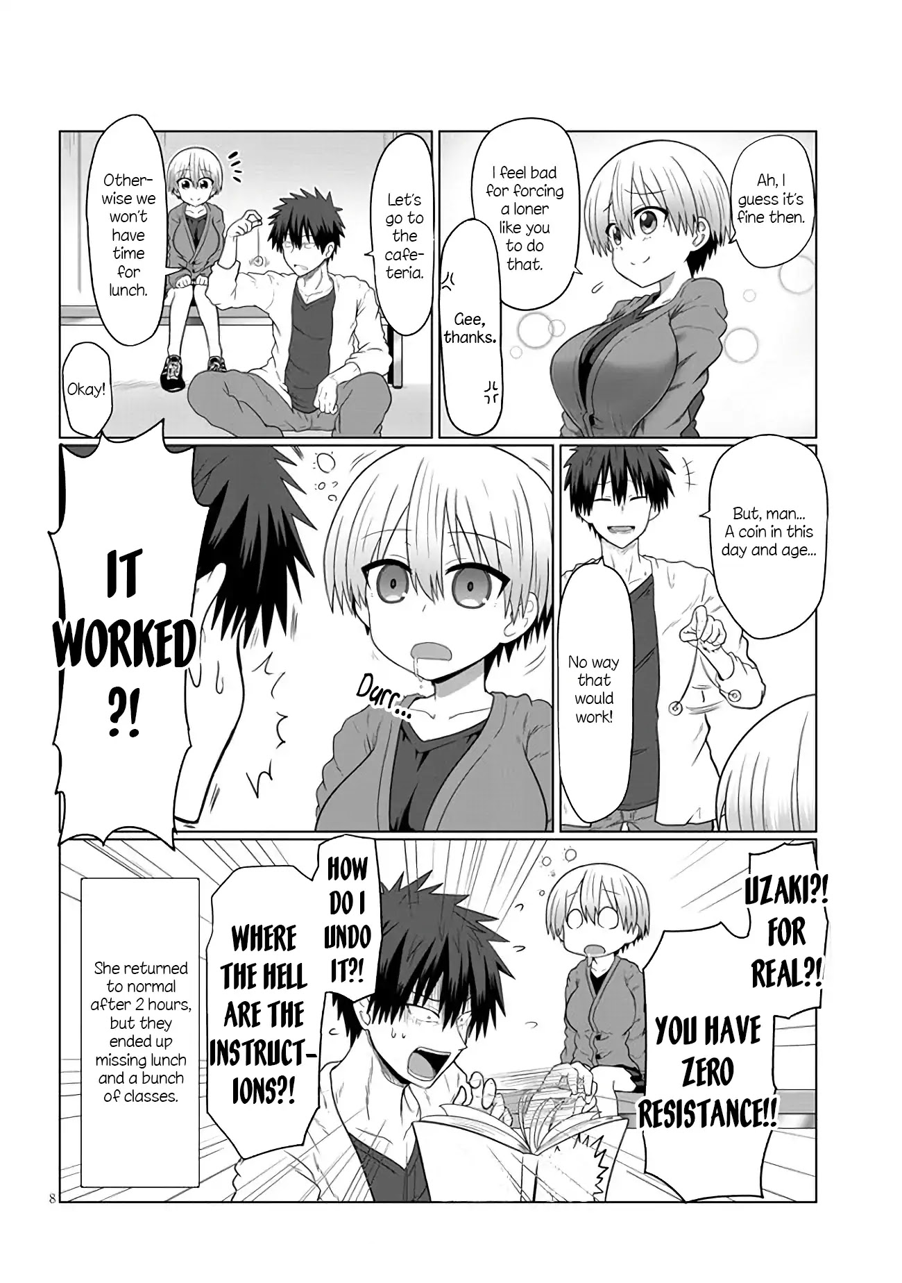 Uzaki-chan wa Asobitai! Chapter 10 - Page 8