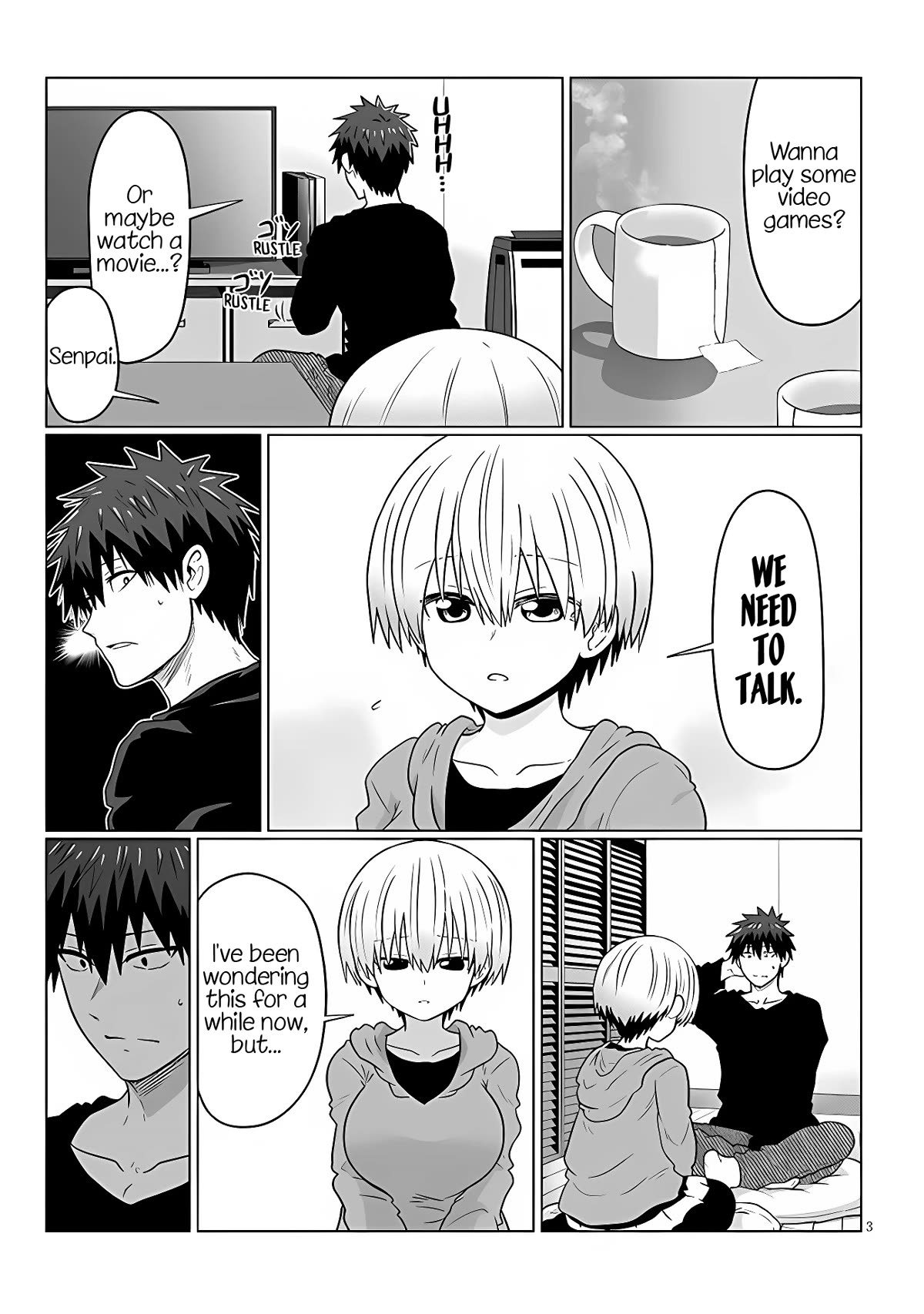 Uzaki-chan wa Asobitai! Chapter 100 - Page 3