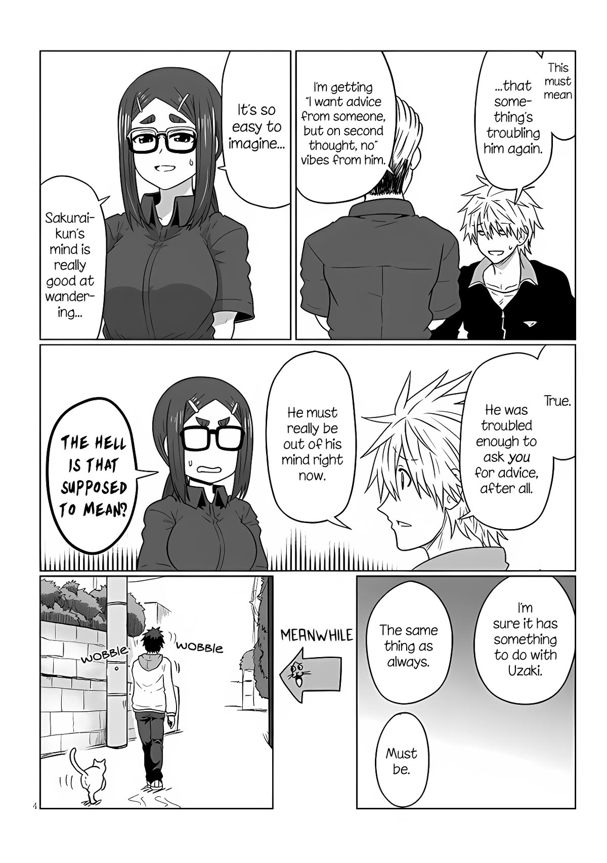 Uzaki-chan wa Asobitai! Chapter 102 - Page 4