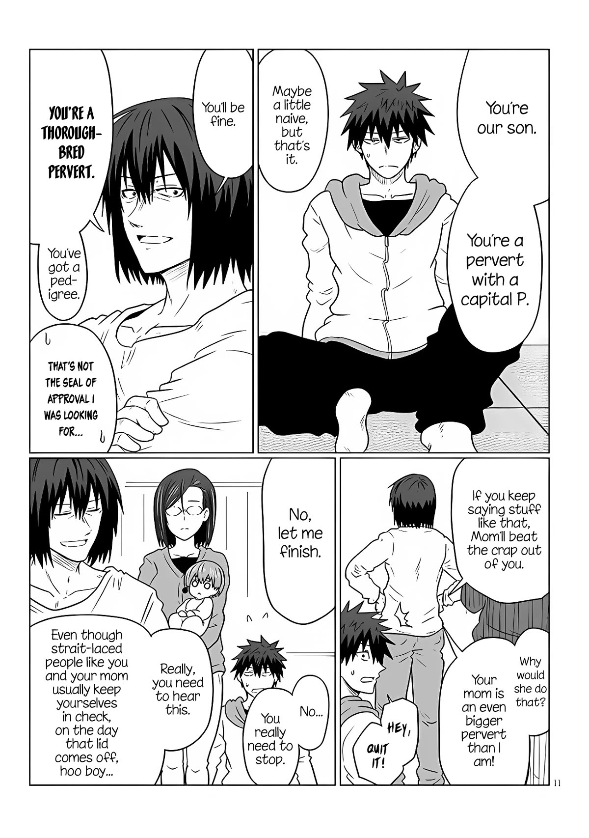 Uzaki-chan wa Asobitai! Chapter 103 - Page 11