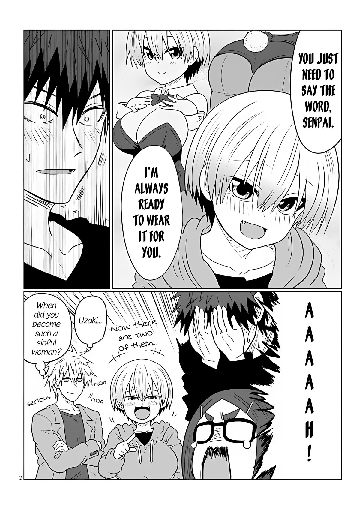 Uzaki-chan wa Asobitai! Chapter 104.1 - Page 2