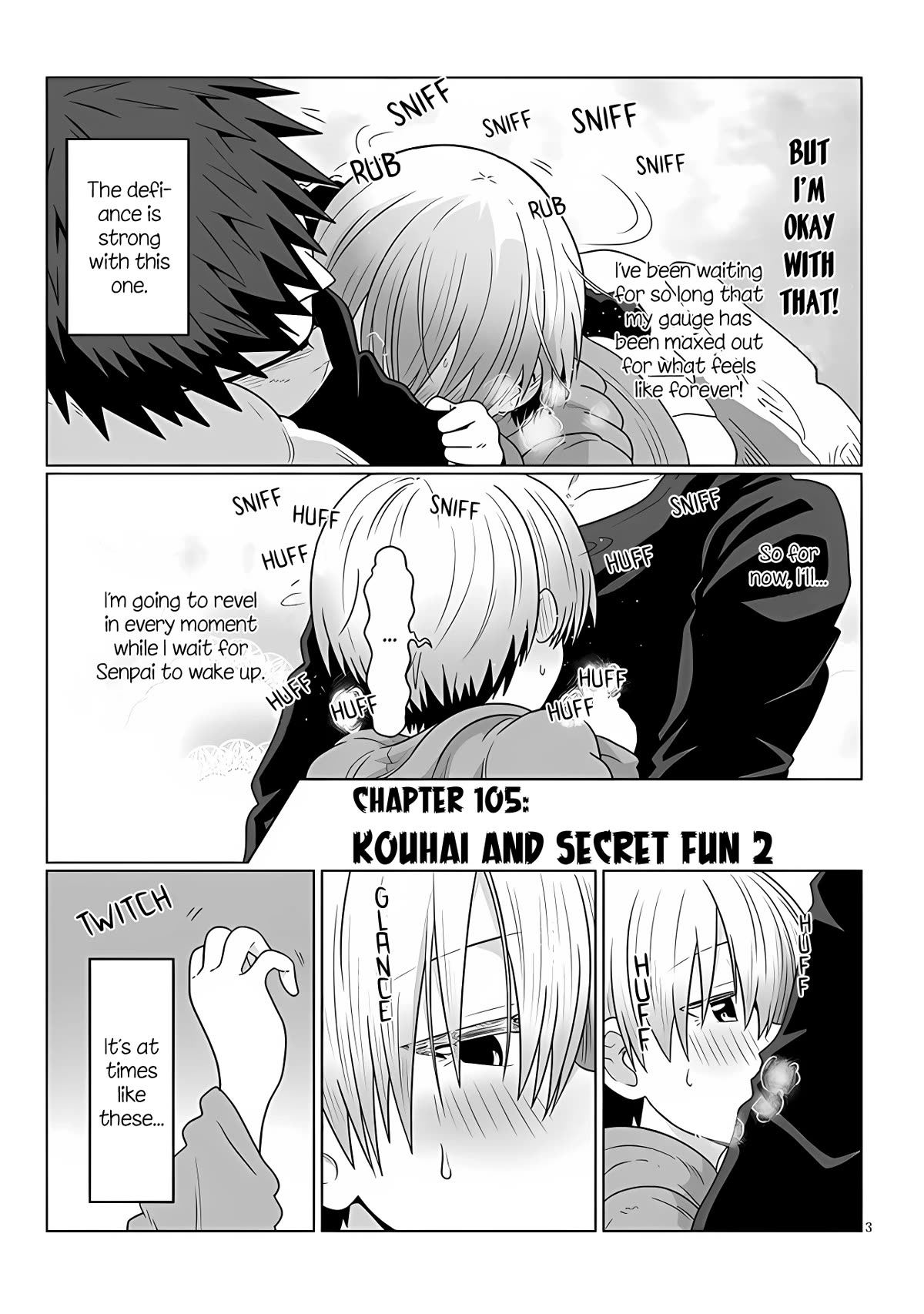 Uzaki-chan wa Asobitai! Chapter 105 - Page 3