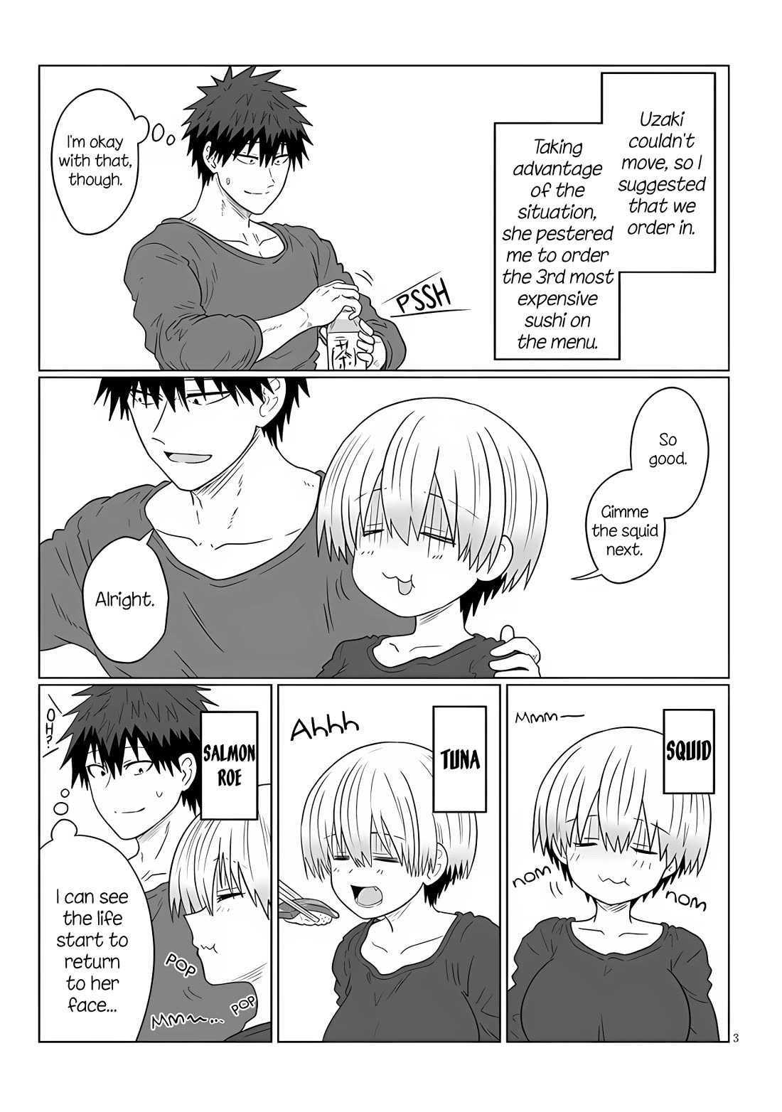 Uzaki-chan wa Asobitai! Chapter 107 - Page 3