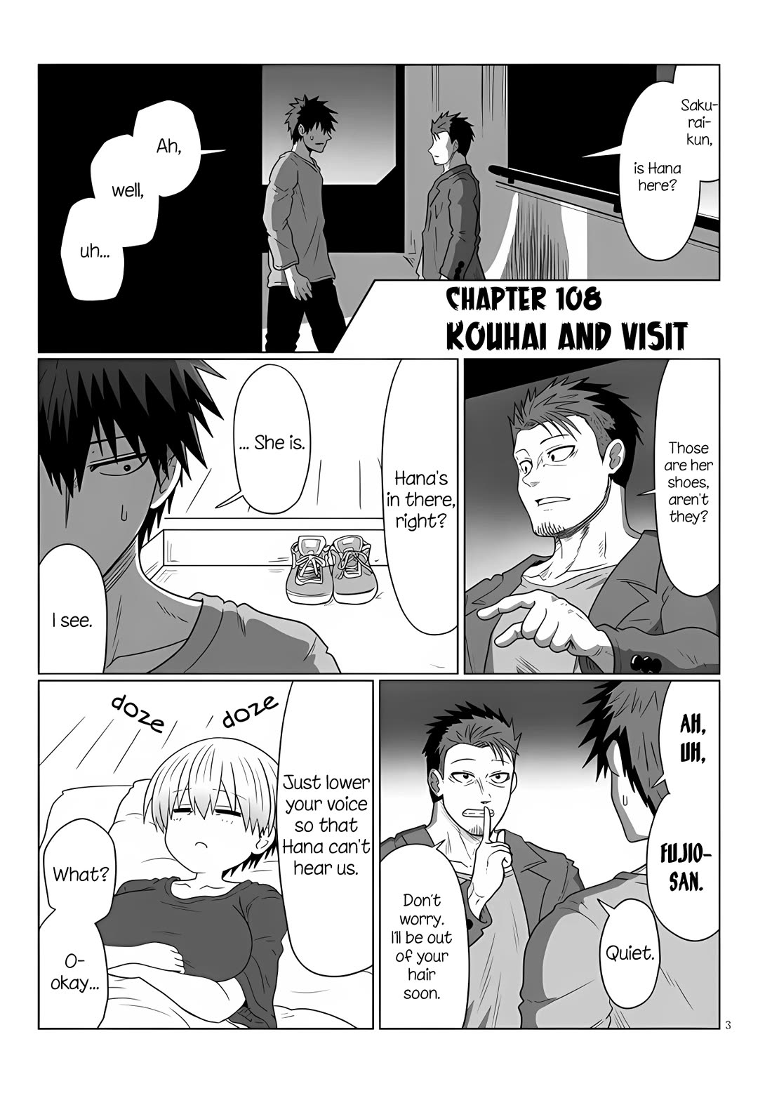 Uzaki-chan wa Asobitai! Chapter 108 - Page 3