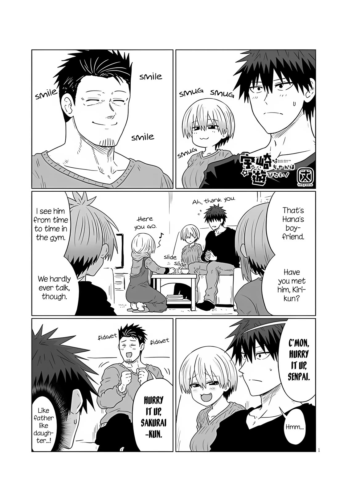 Uzaki-chan wa Asobitai! Chapter 109 - Page 1