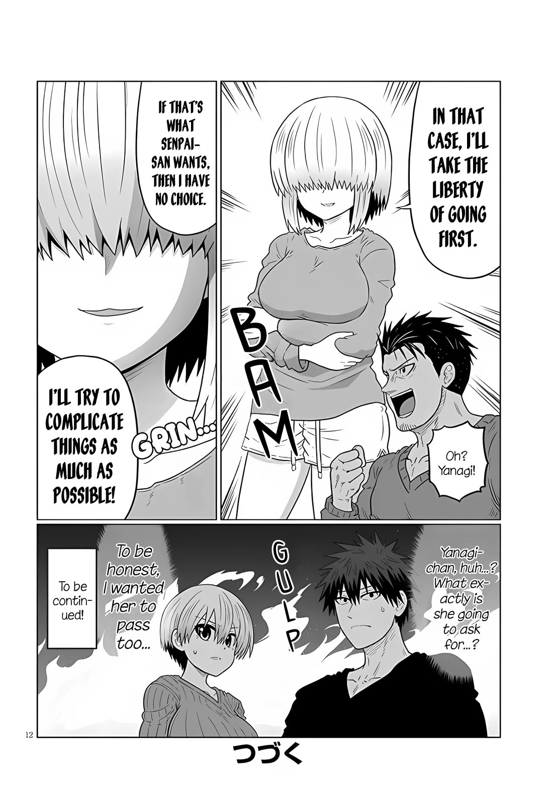 Uzaki-chan wa Asobitai! Chapter 109 - Page 12