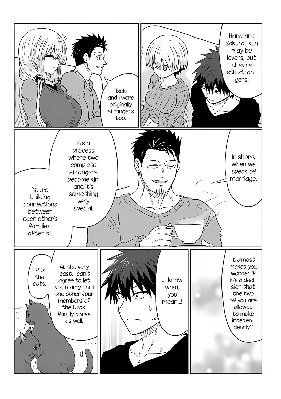 Uzaki-chan wa Asobitai! Chapter 109 - Page 5