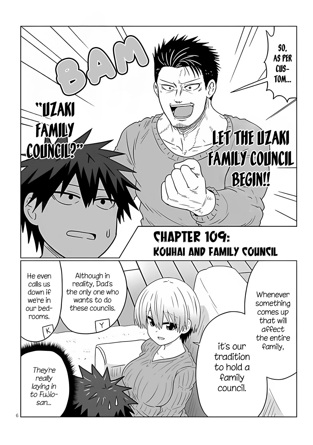 Uzaki-chan wa Asobitai! Chapter 109 - Page 6