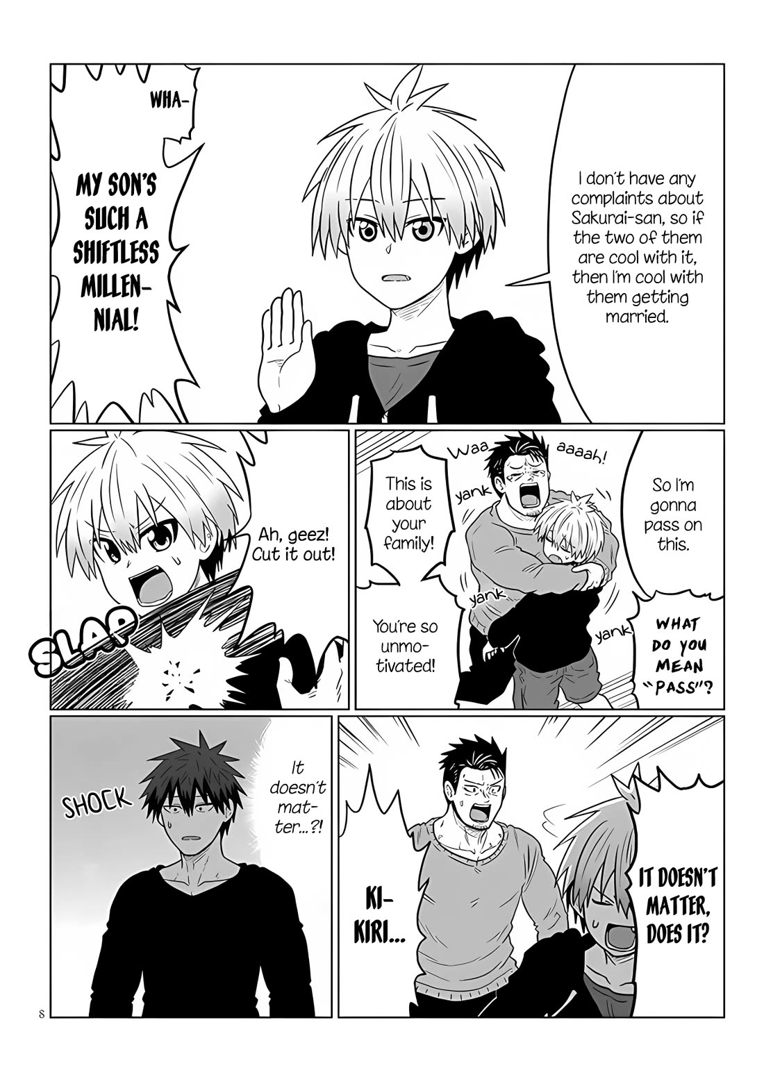 Uzaki-chan wa Asobitai! Chapter 109 - Page 8