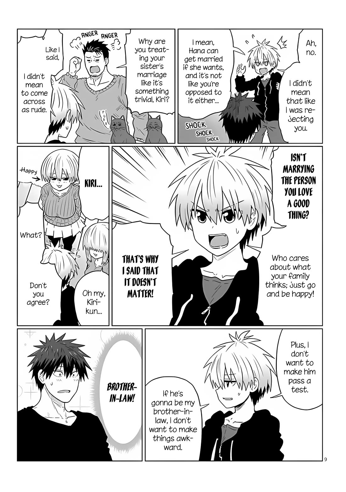 Uzaki-chan wa Asobitai! Chapter 109 - Page 9