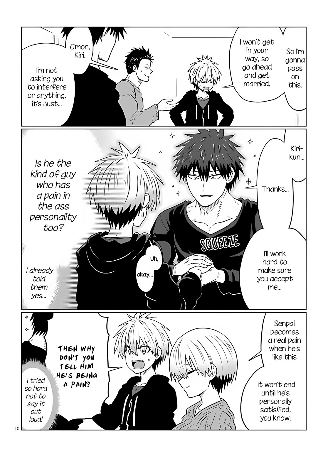 Uzaki-chan wa Asobitai! Chapter 109 - Page 10