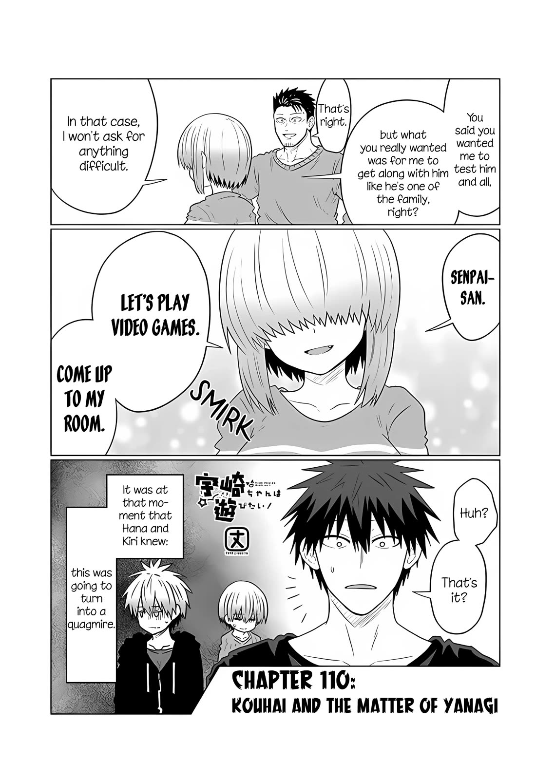 Uzaki-chan wa Asobitai! Chapter 110 - Page 1