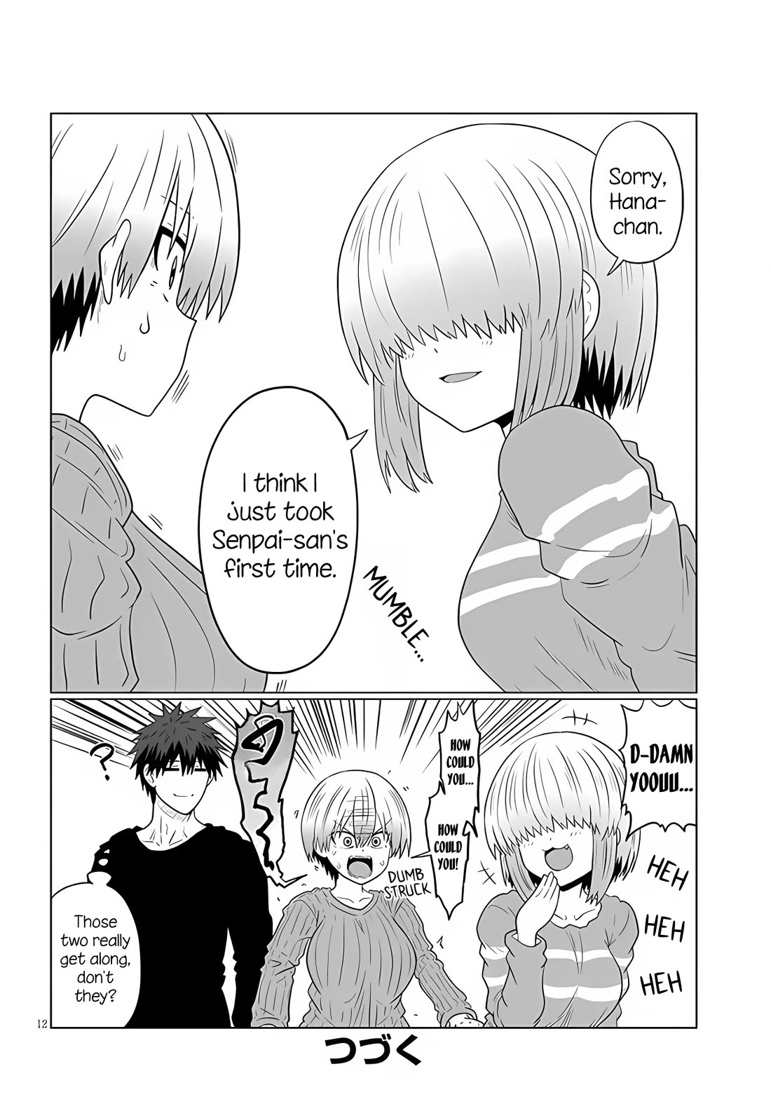 Uzaki-chan wa Asobitai! Chapter 110 - Page 12