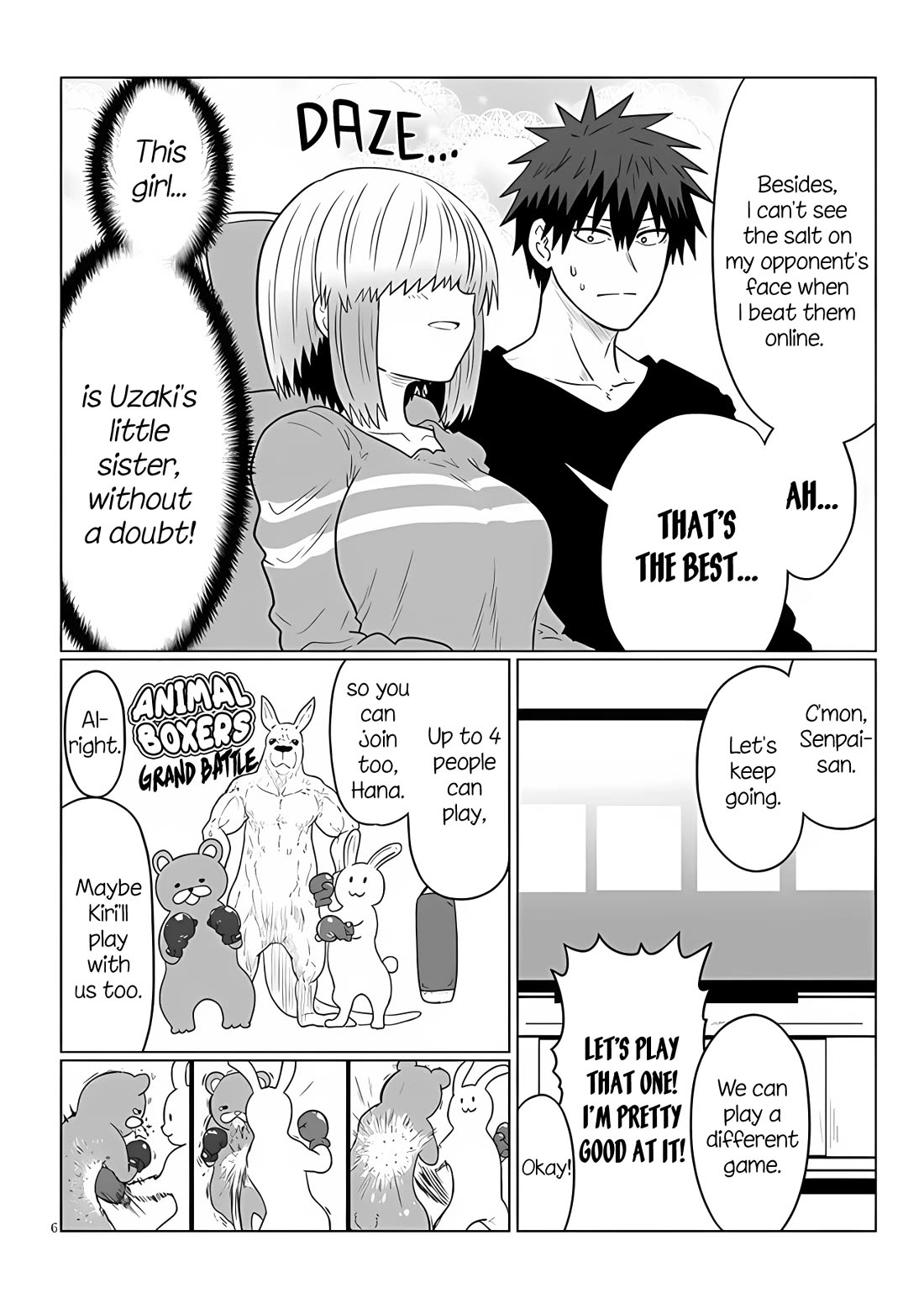Uzaki-chan wa Asobitai! Chapter 110 - Page 6