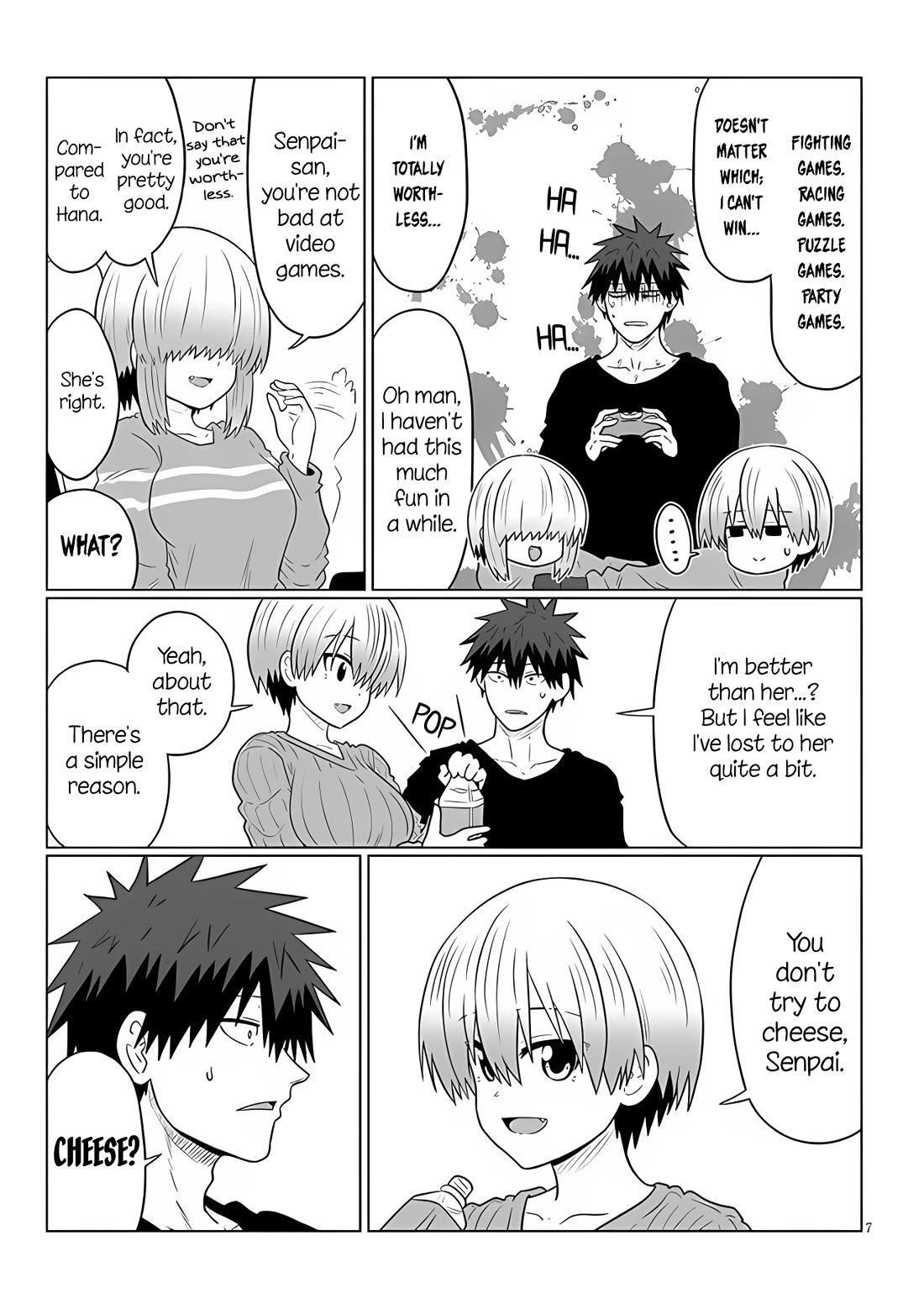 Uzaki-chan wa Asobitai! Chapter 110 - Page 7