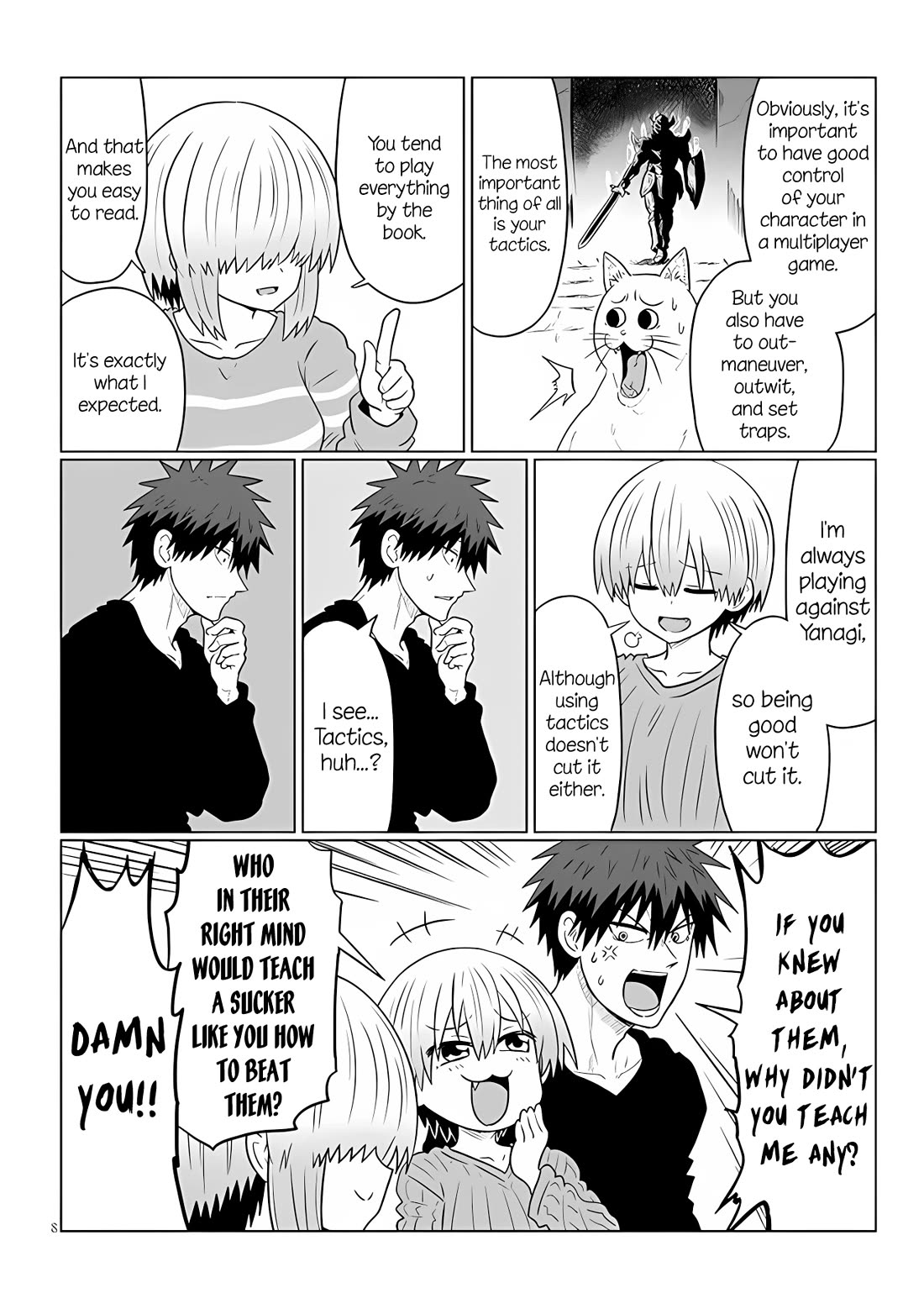Uzaki-chan wa Asobitai! Chapter 110 - Page 8