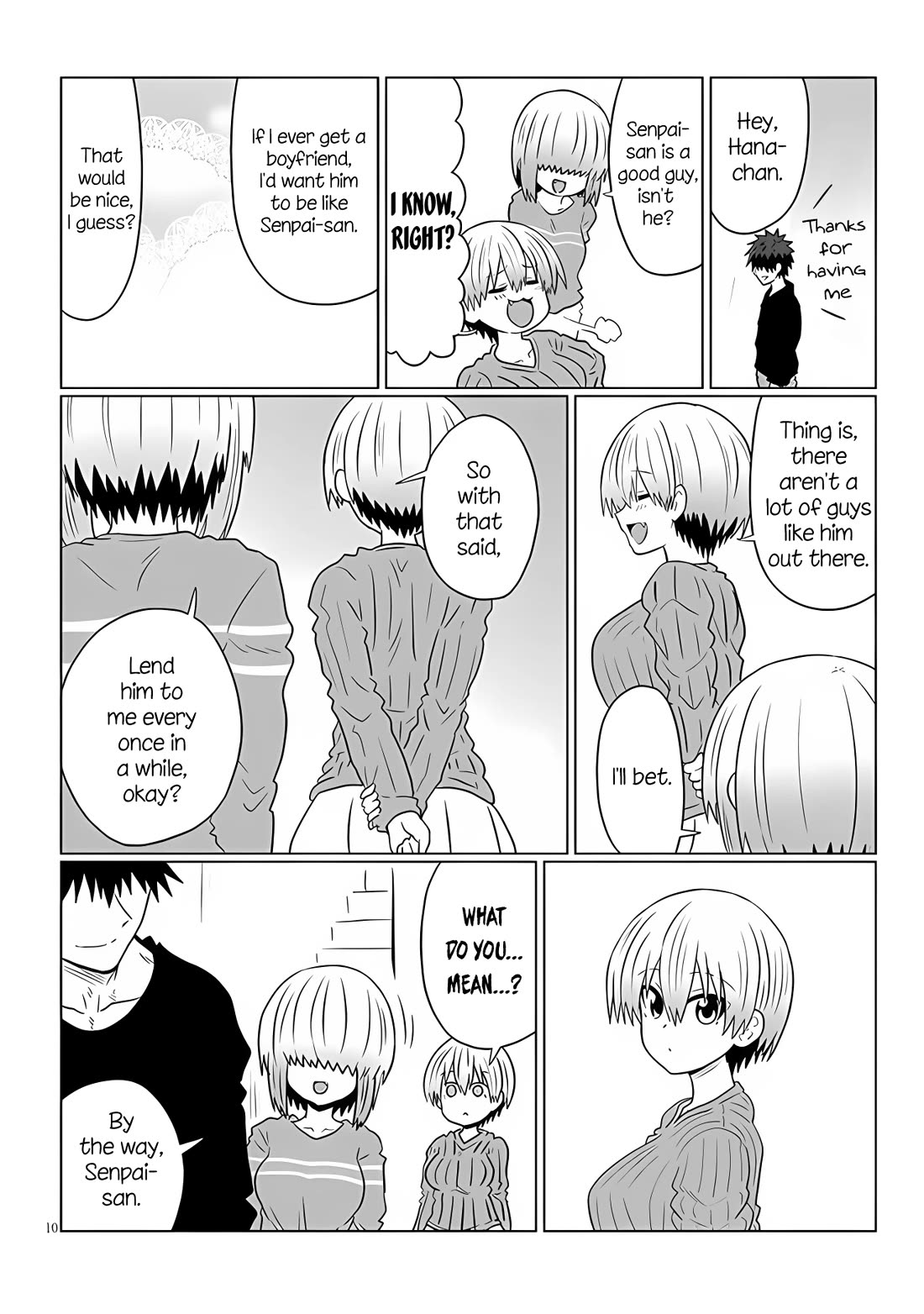 Uzaki-chan wa Asobitai! Chapter 110 - Page 10