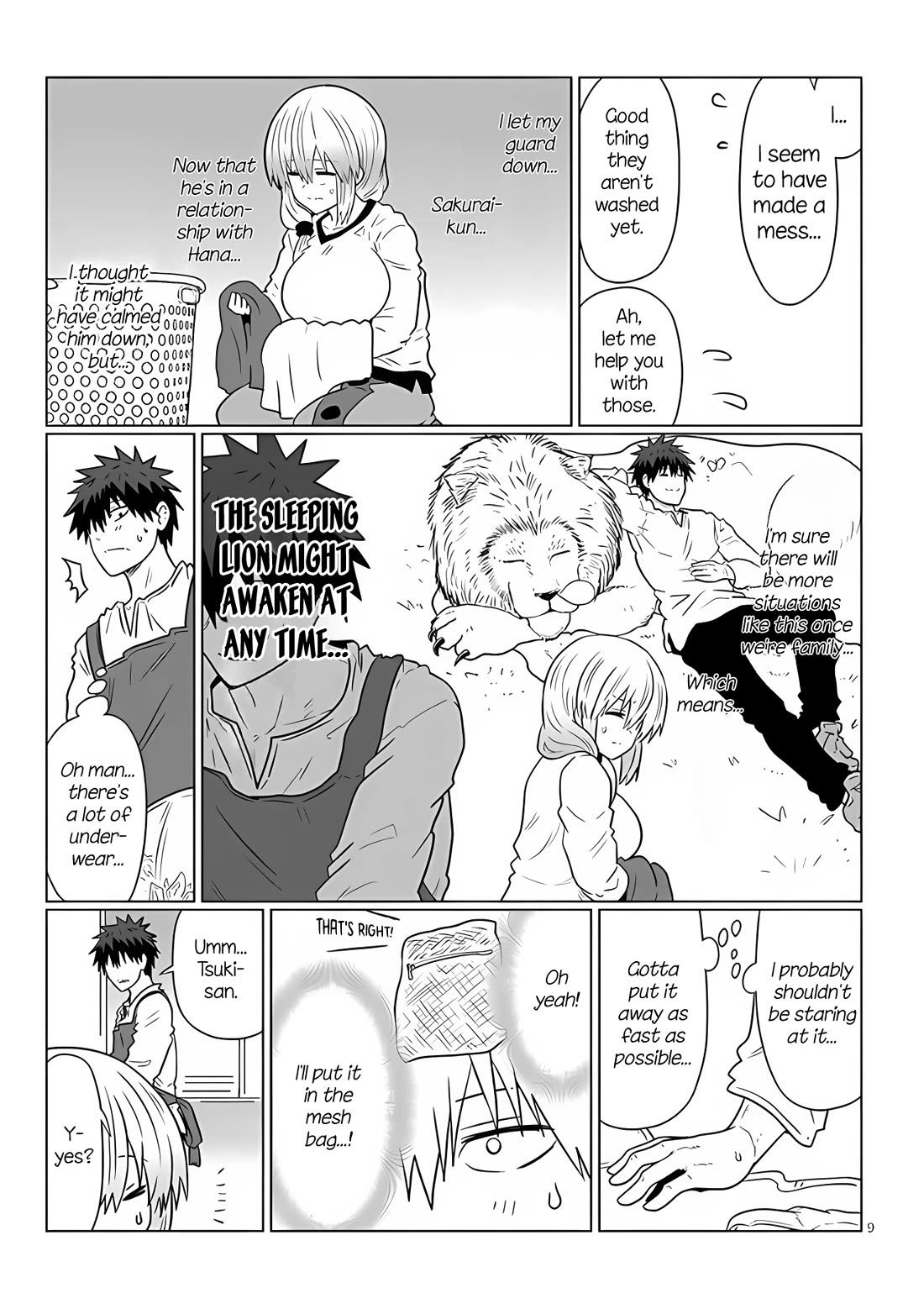 Uzaki-chan wa Asobitai! Chapter 111 - Page 9