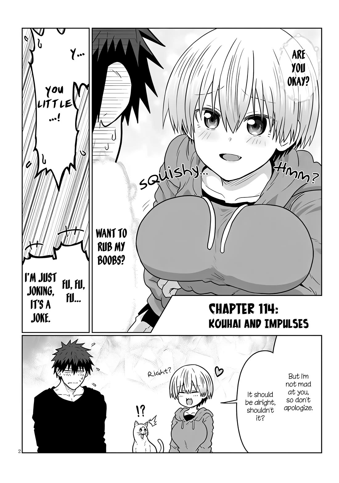 Uzaki-chan wa Asobitai! Chapter 114 - Page 2