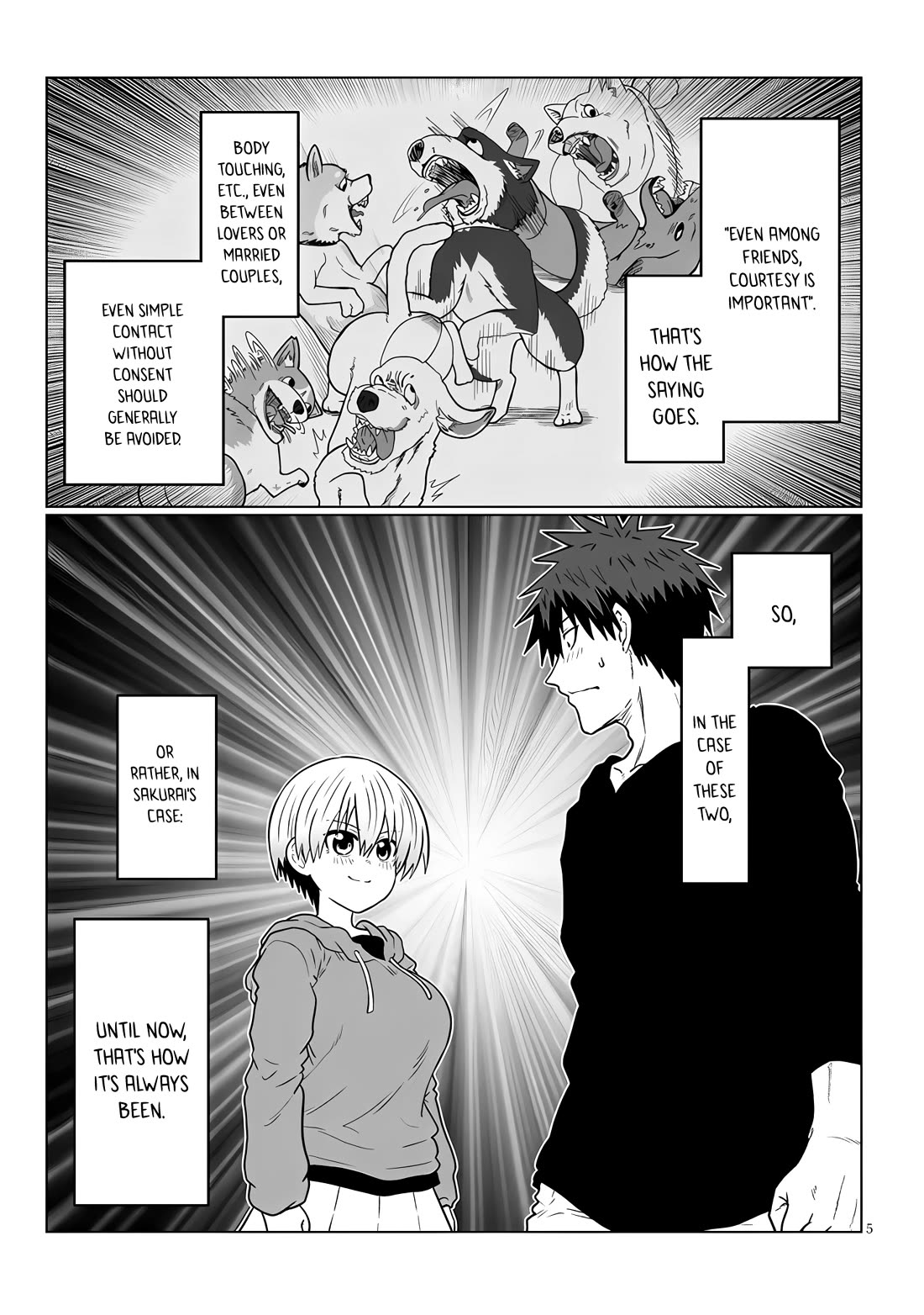 Uzaki-chan wa Asobitai! Chapter 114 - Page 5