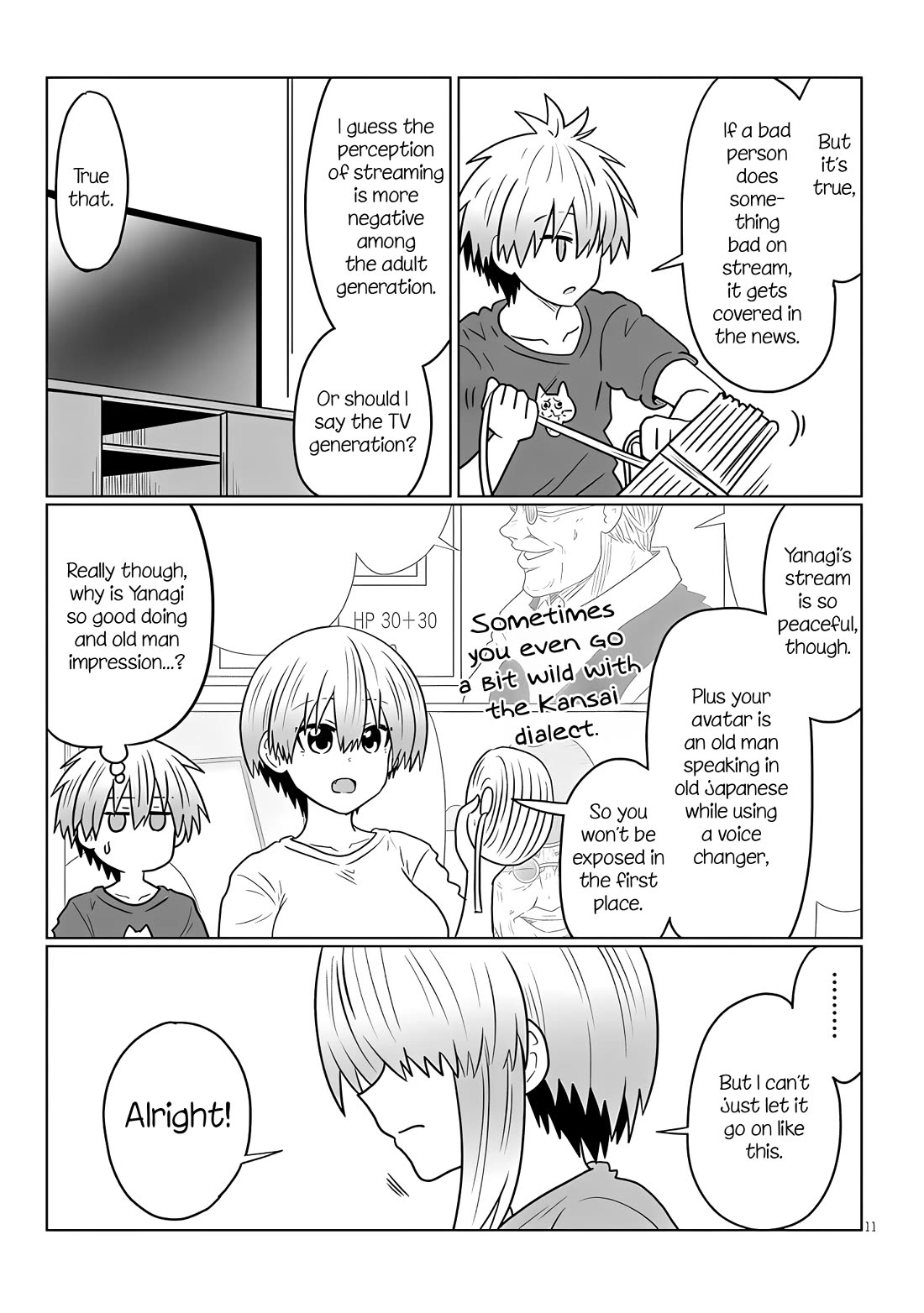Uzaki-chan wa Asobitai! Chapter 116 - Page 11