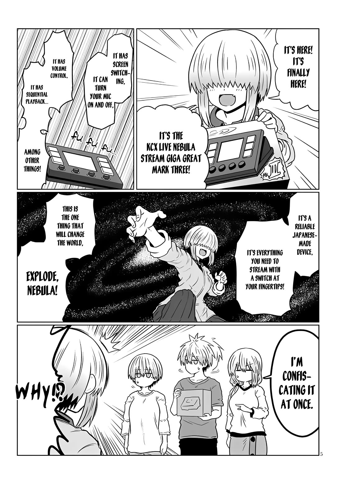 Uzaki-chan wa Asobitai! Chapter 116 - Page 5
