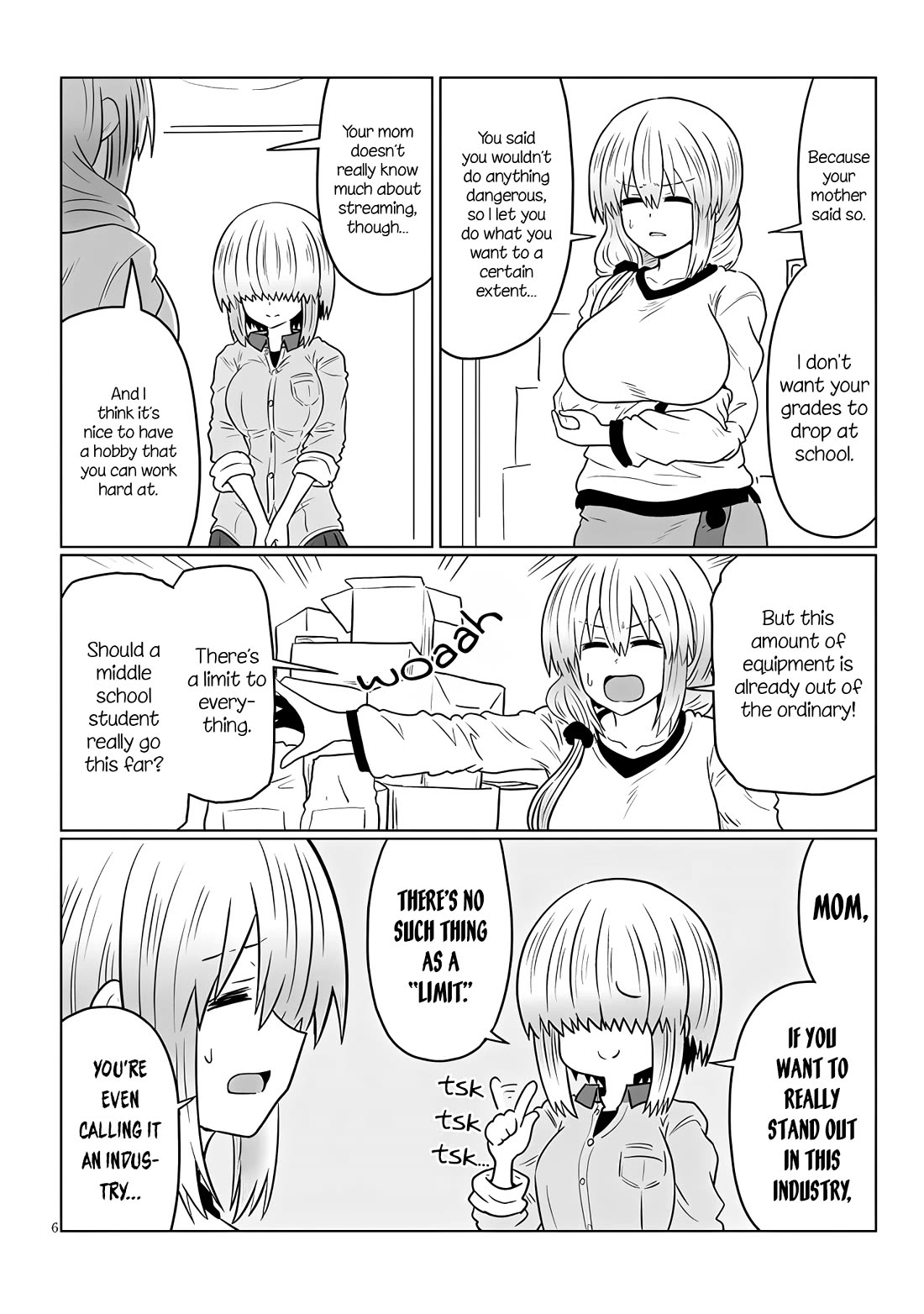 Uzaki-chan wa Asobitai! Chapter 116 - Page 6