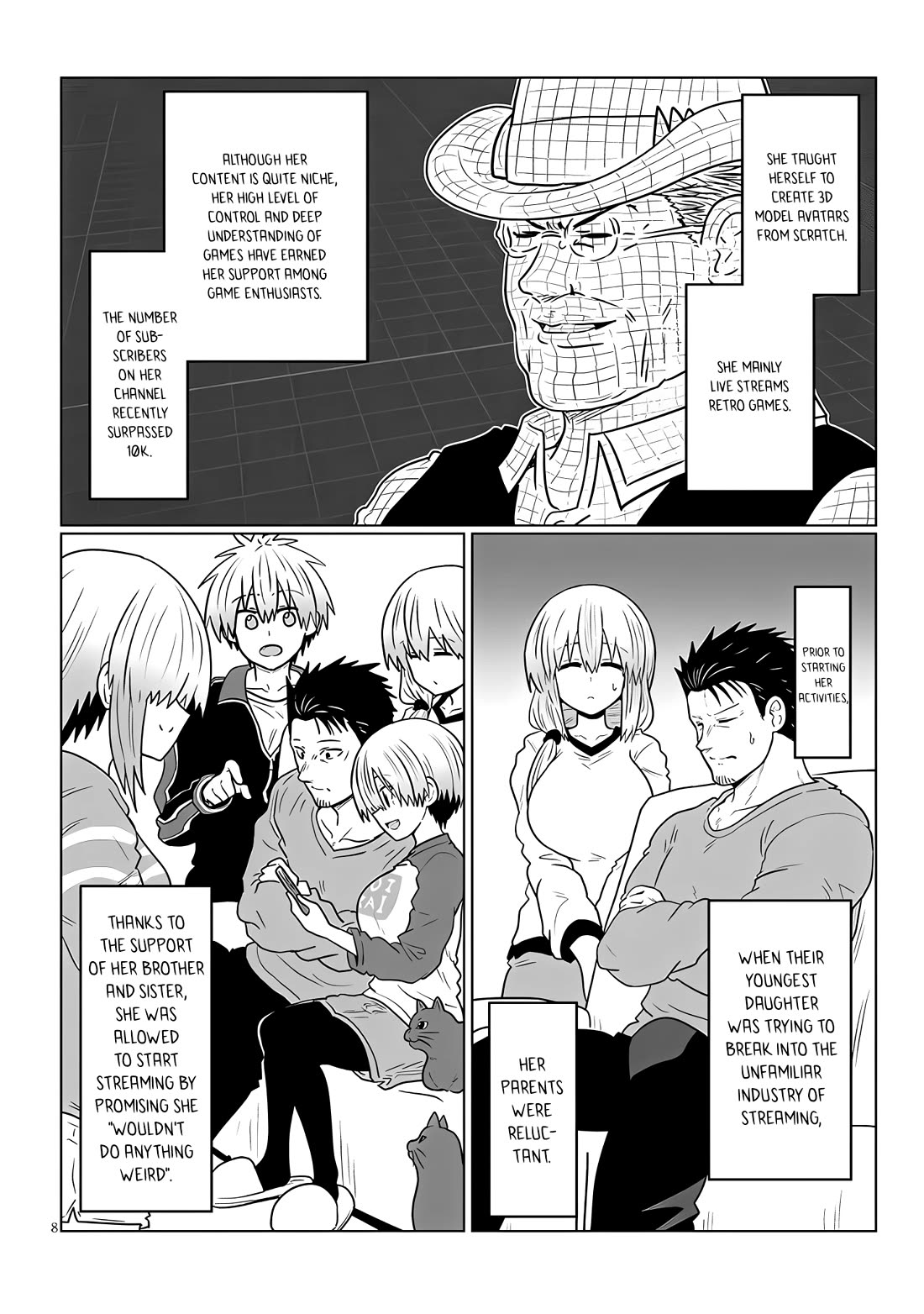 Uzaki-chan wa Asobitai! Chapter 116 - Page 8
